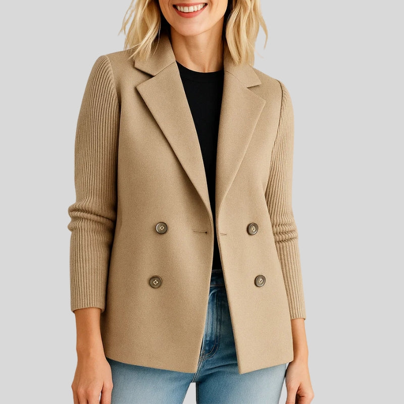 Halina™ | Elegancka Marynarka Swetrowa