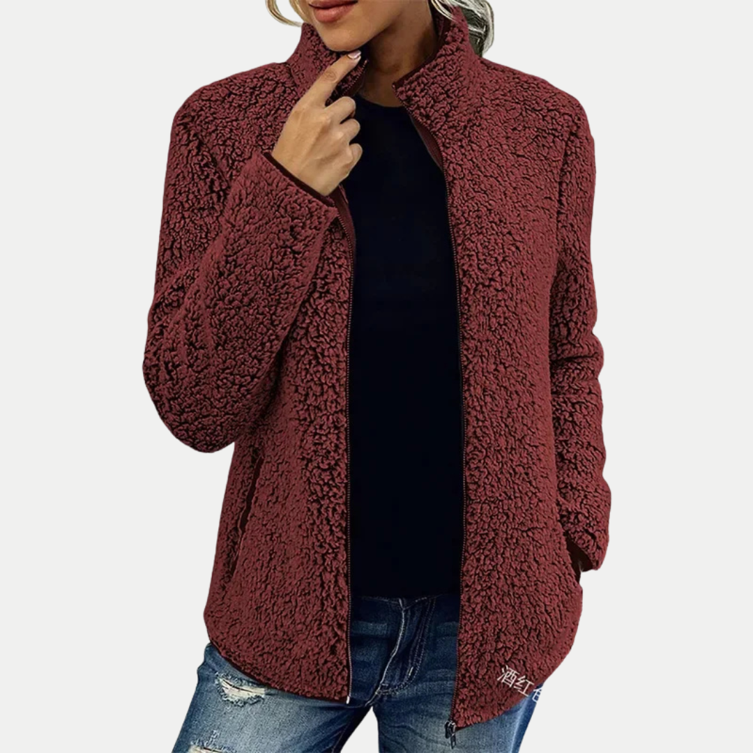 Ellen | Elegancka Bluza Polarowa na Co Dzień