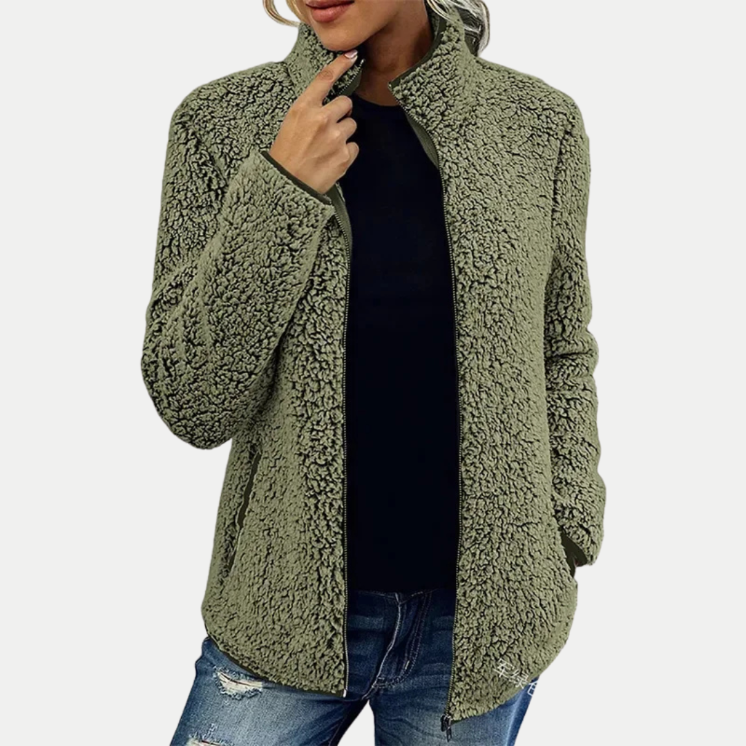 Ellen | Elegancka Bluza Polarowa na Co Dzień
