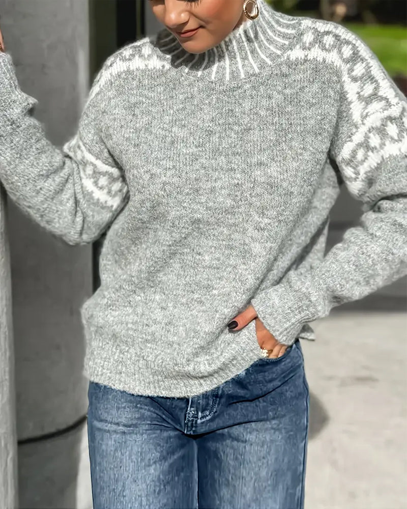 Liv | Miękki dzianinowy sweter