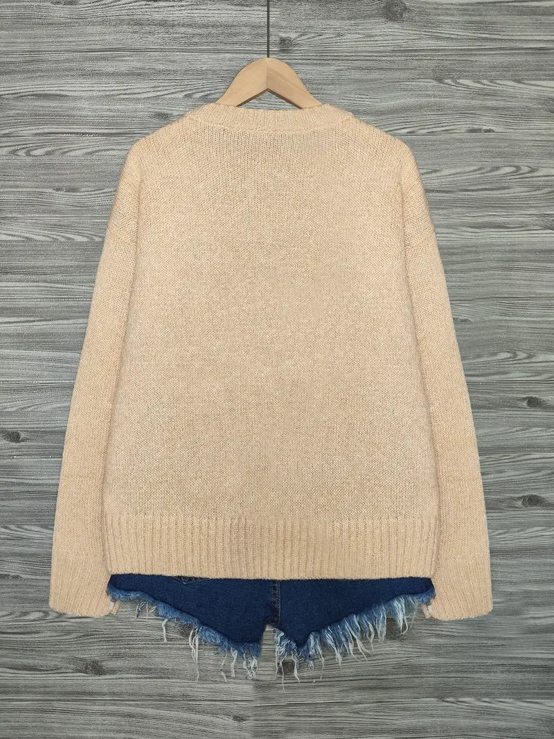 Urvana | Sweter z motywem kota