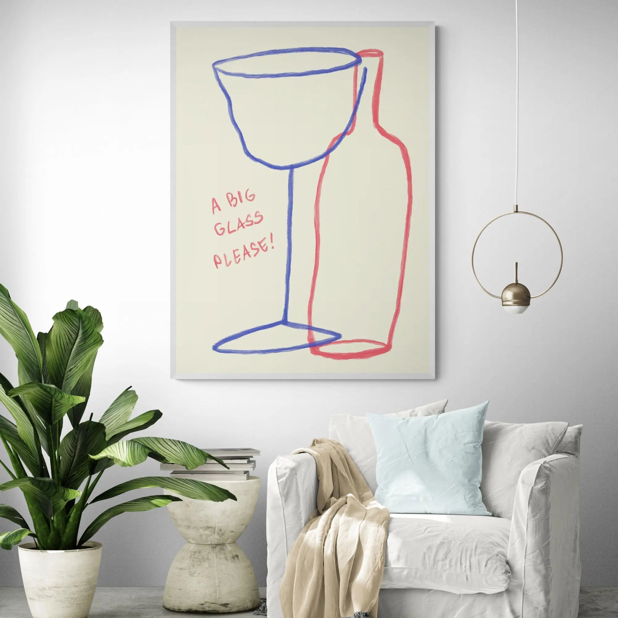 A Big Wine Glass | Byalmaklub