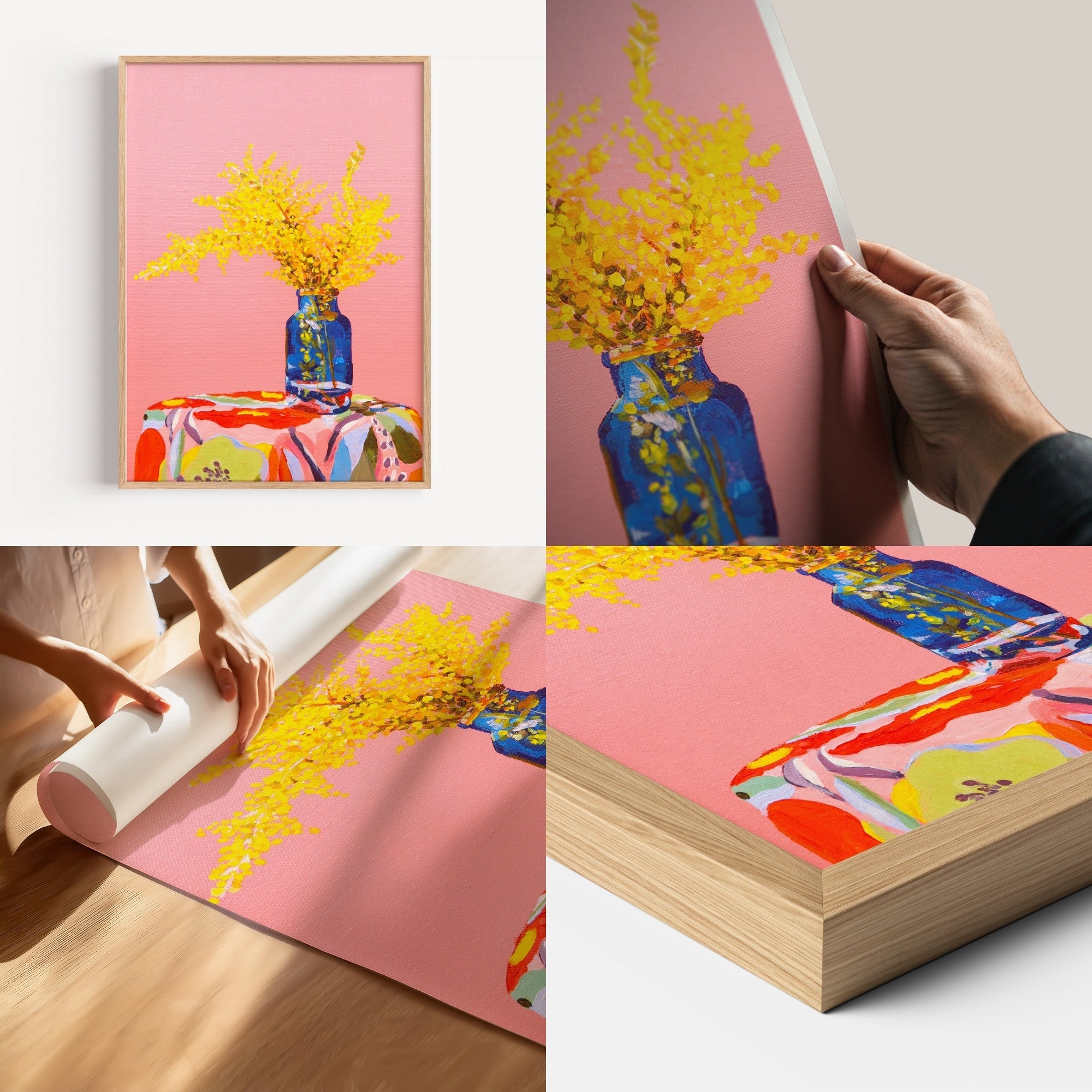 Wattle Still Life by Julia Ockert