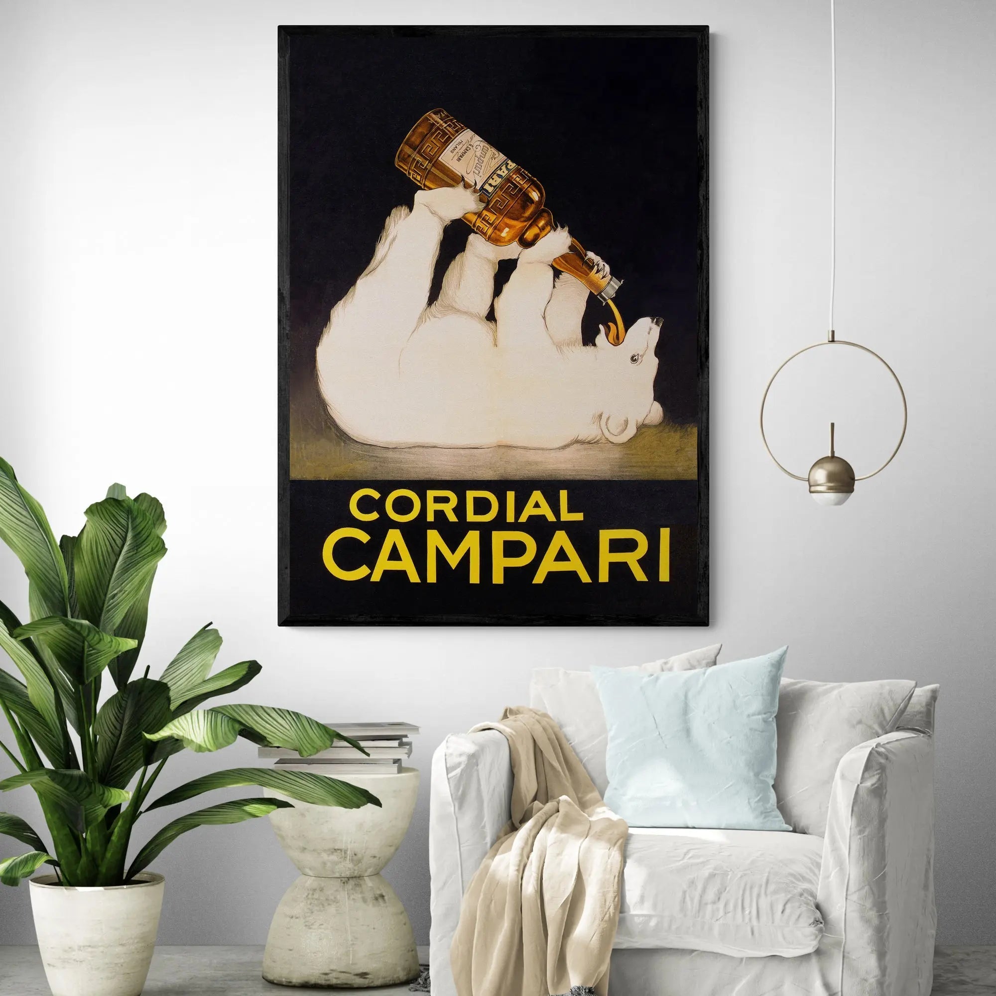 Cordial Campari Vintage Poster