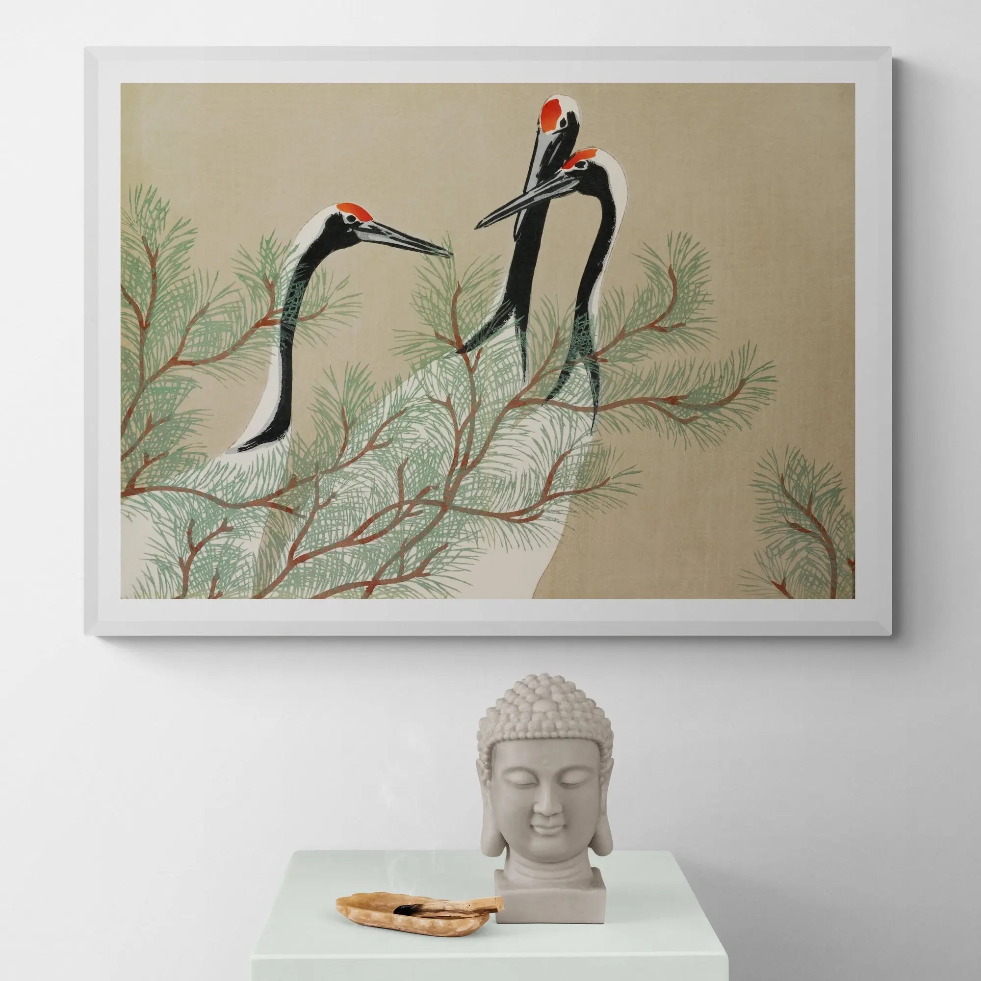 Cranes by Kamisaka Sekka