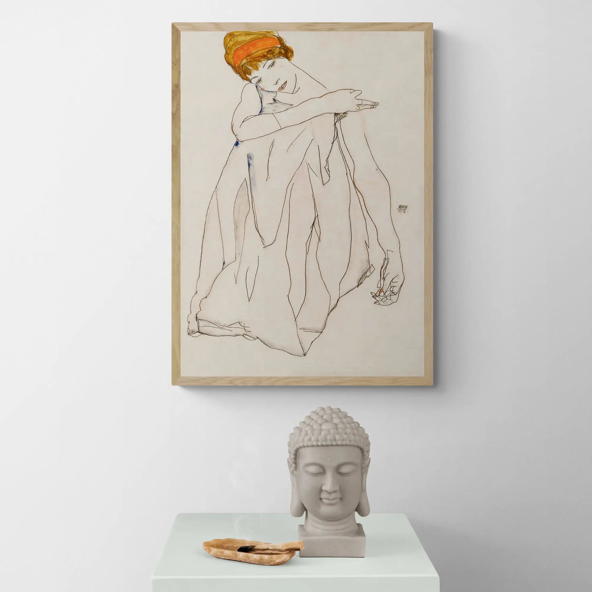 Dancer by Egon Schiele