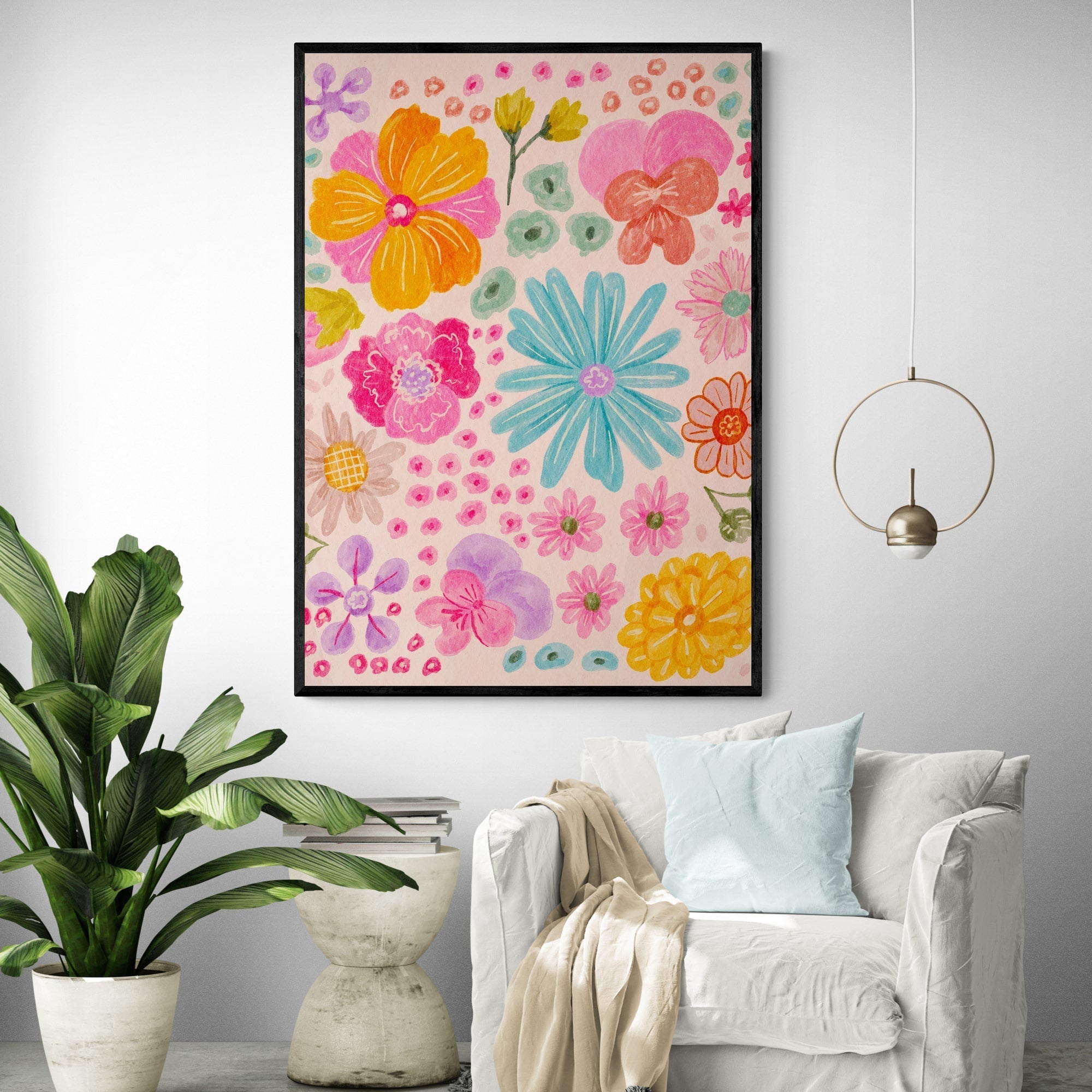 Flower Market by Kartika Paramita