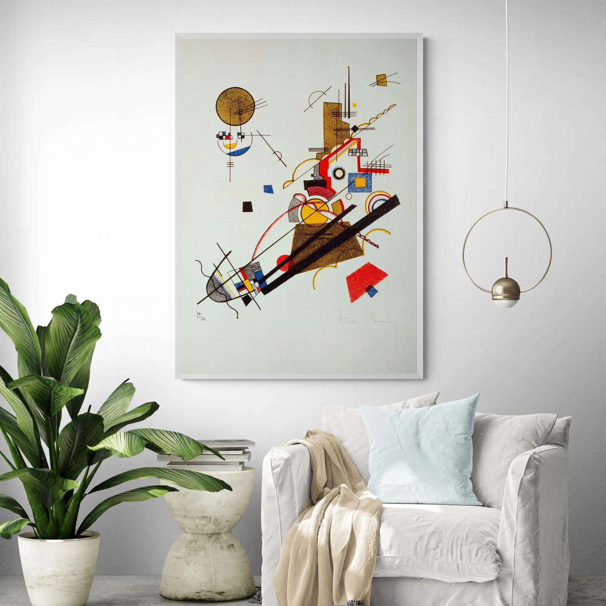Joyous Ascent by Wassily Kandinsky