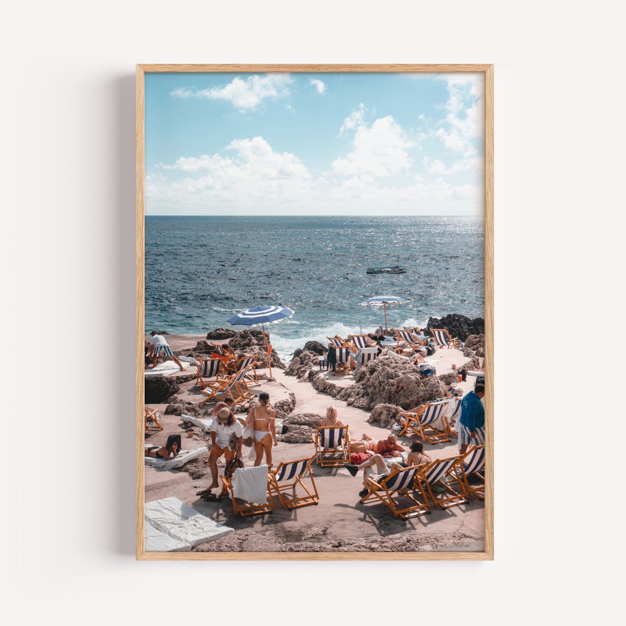 Capri Coast Italy Art Print