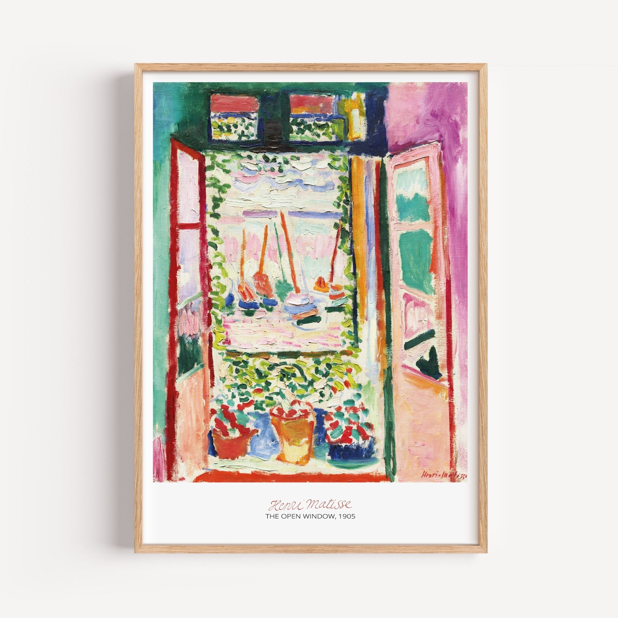 Open Window 1905 by Henri Matisse