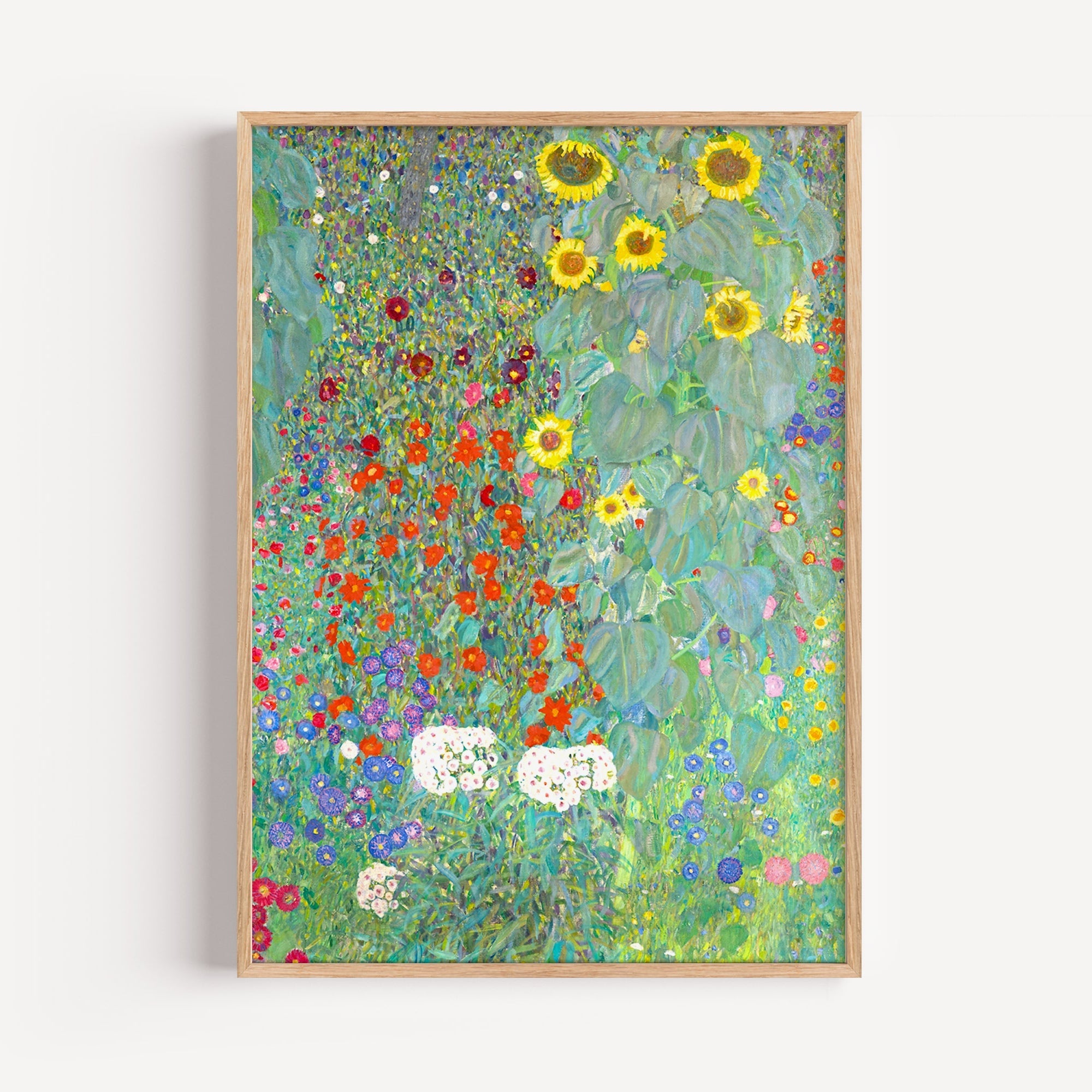 Farm Garden By Gustav Klimt