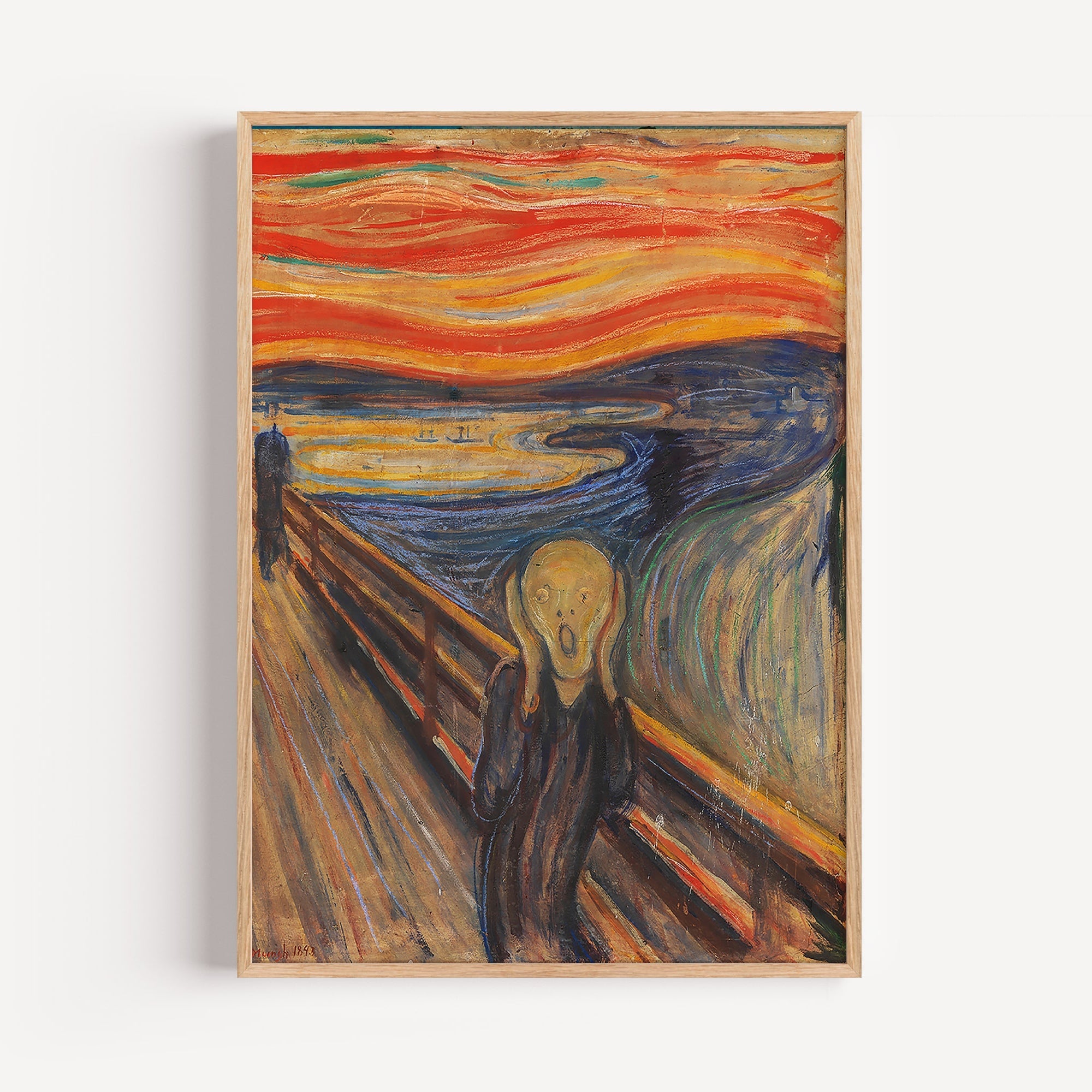 The Scream 1893 by Edvard Munch