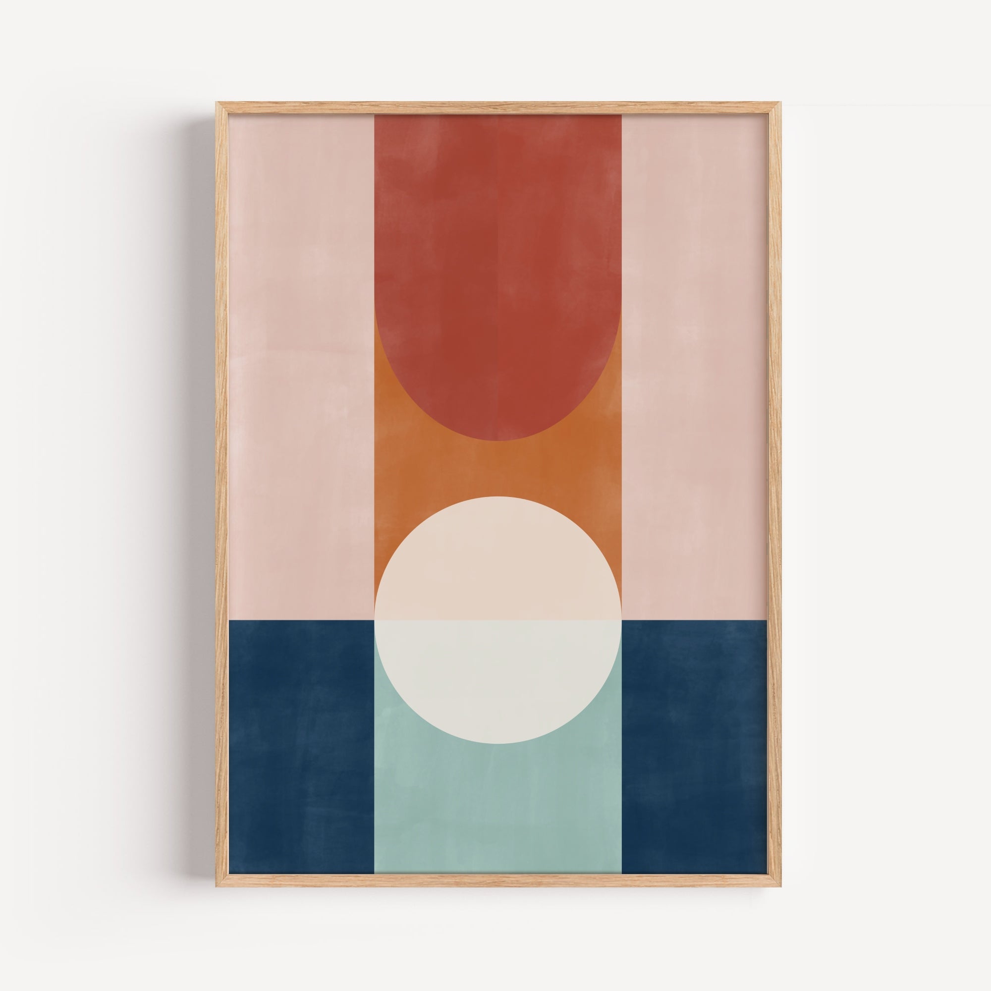 Mid-Century Abstract by Elena Ristova