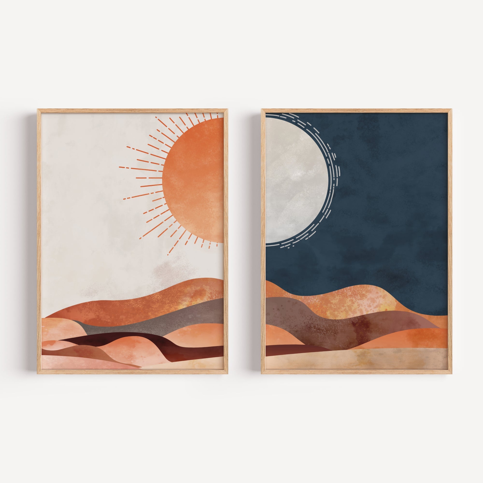 Moon Desert Set of 2