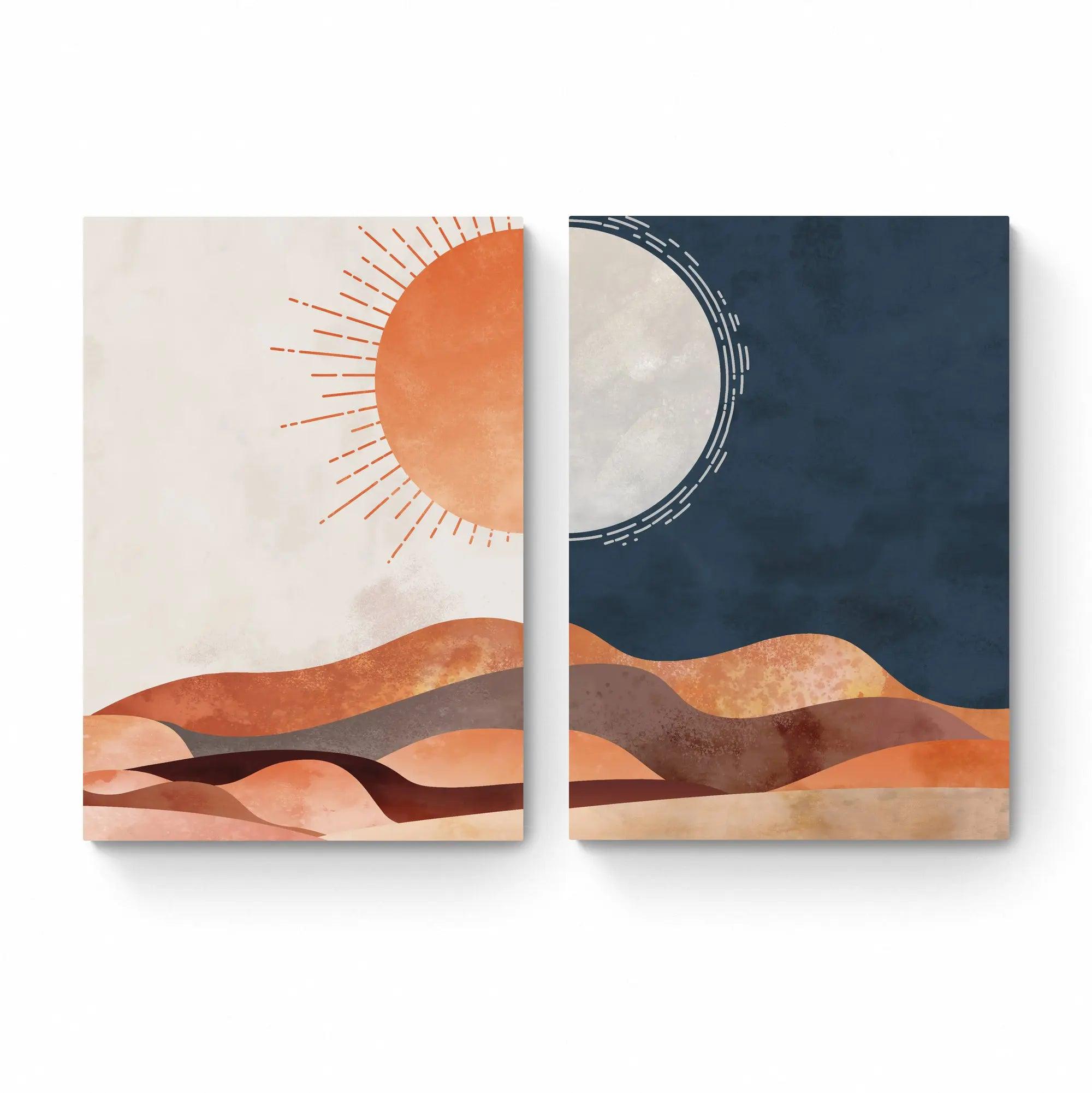 Moon Desert Set of 2