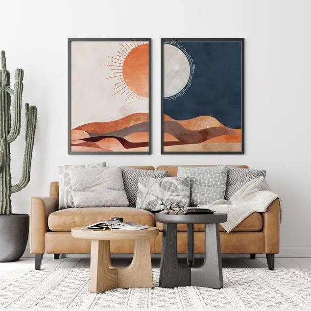 Moon Desert Set of 2