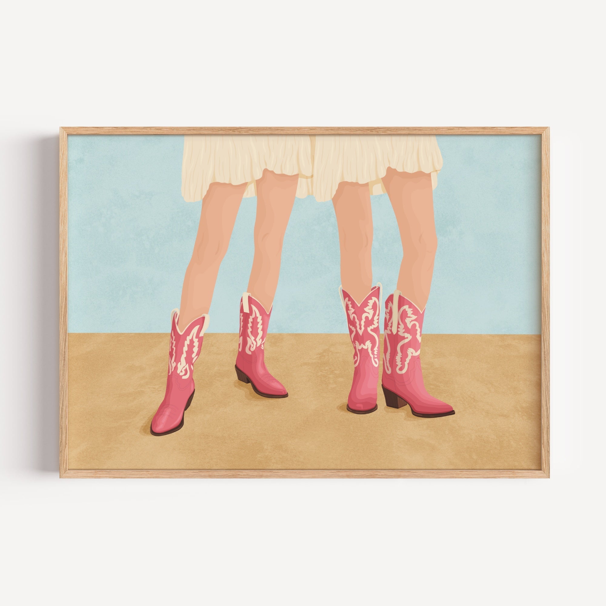 The Cowgirls Art Print