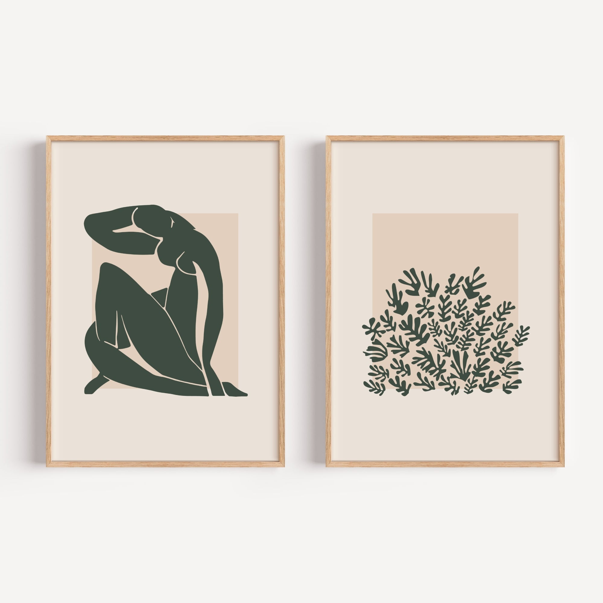 Olive Koraal + Naakt Set by Matisse