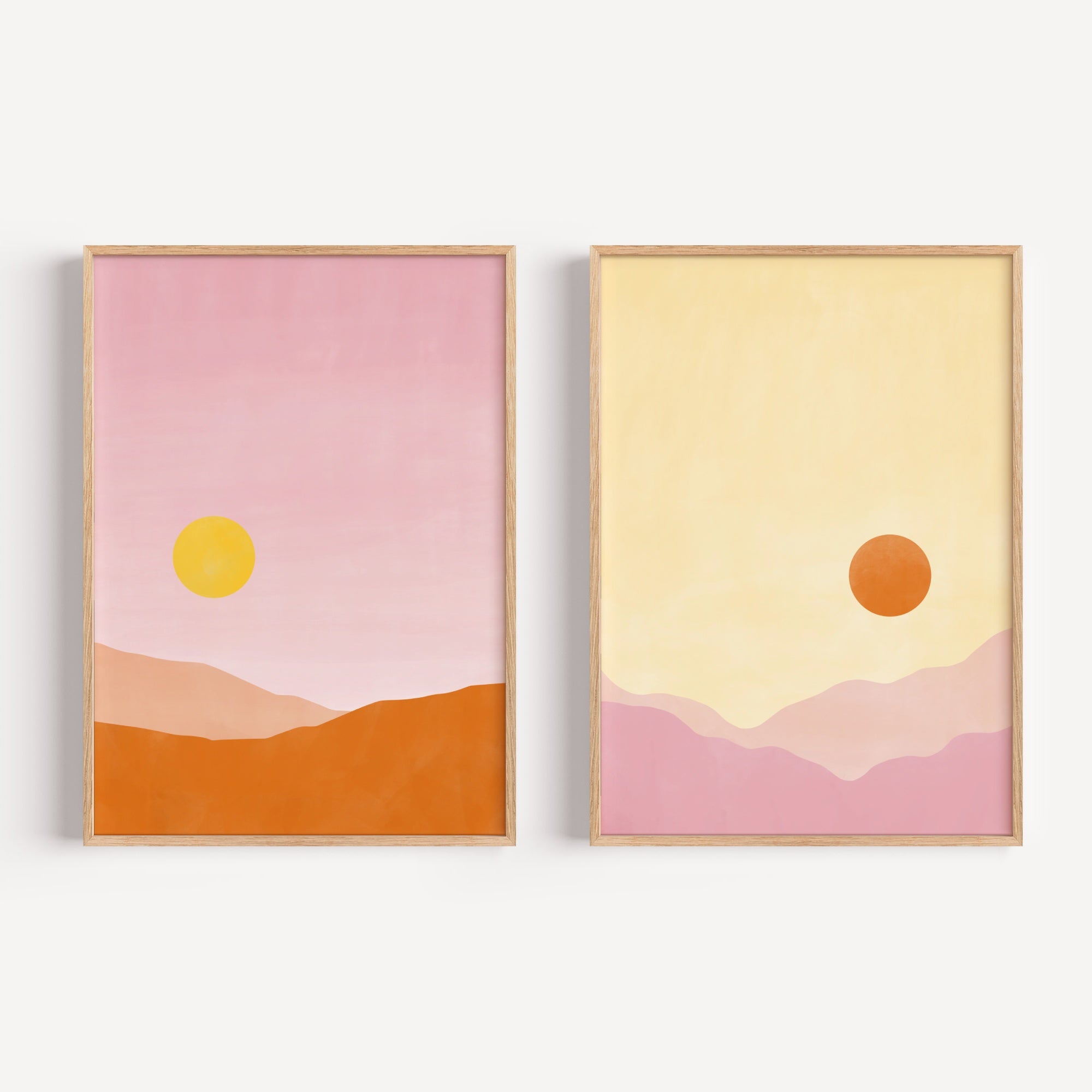 Sunset Pastel Set by Elena Ristova