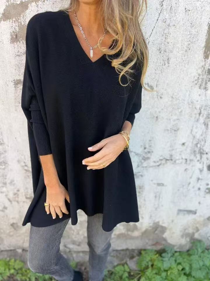 Leona | Elegancka Dzianinowa Tunika