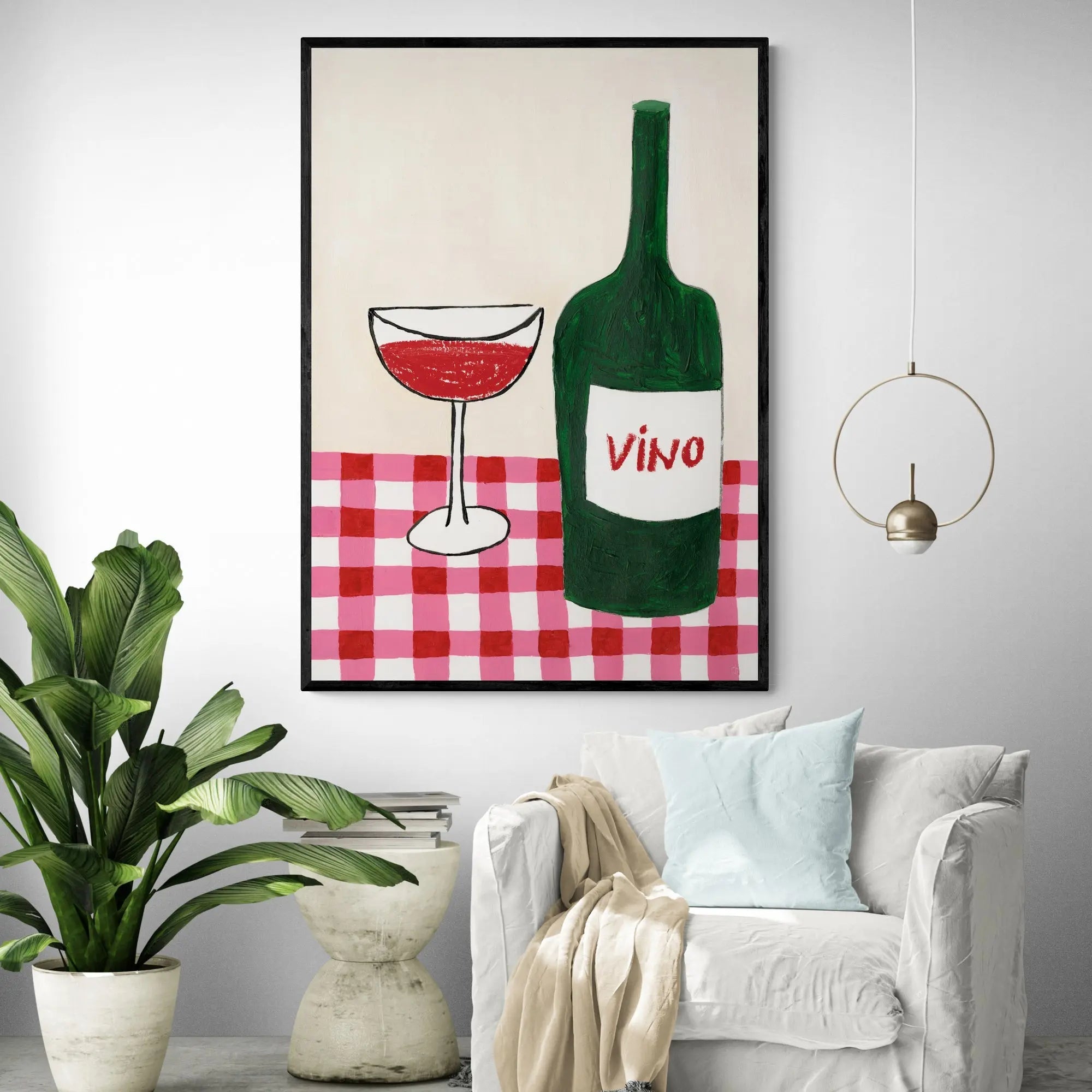Wine Art Print | Byalmaklub