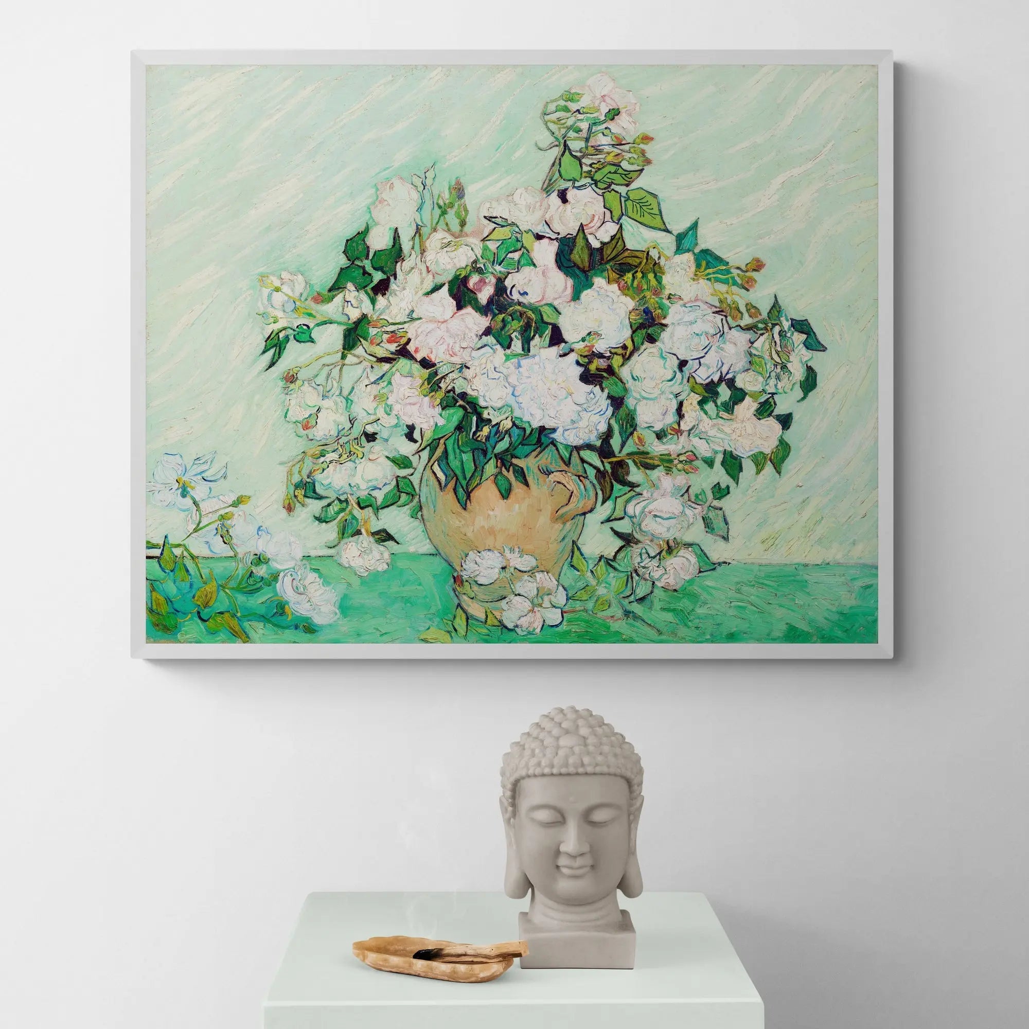 Roses 1890 by Vincent Van Gogh