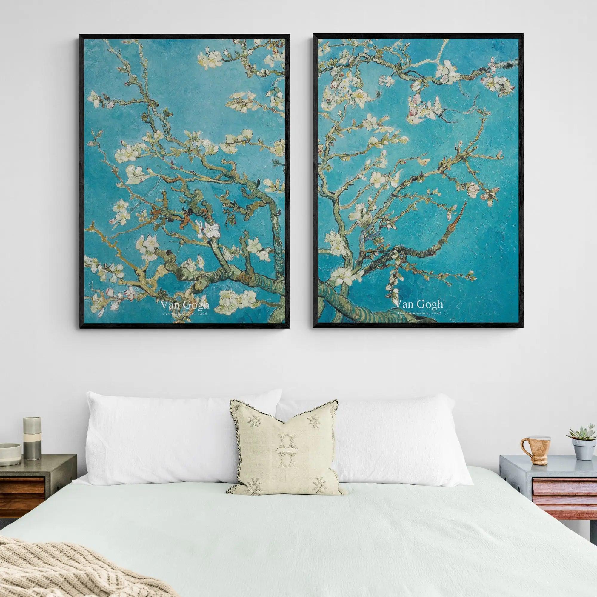 Almond Blossoms Set by Van Gogh
