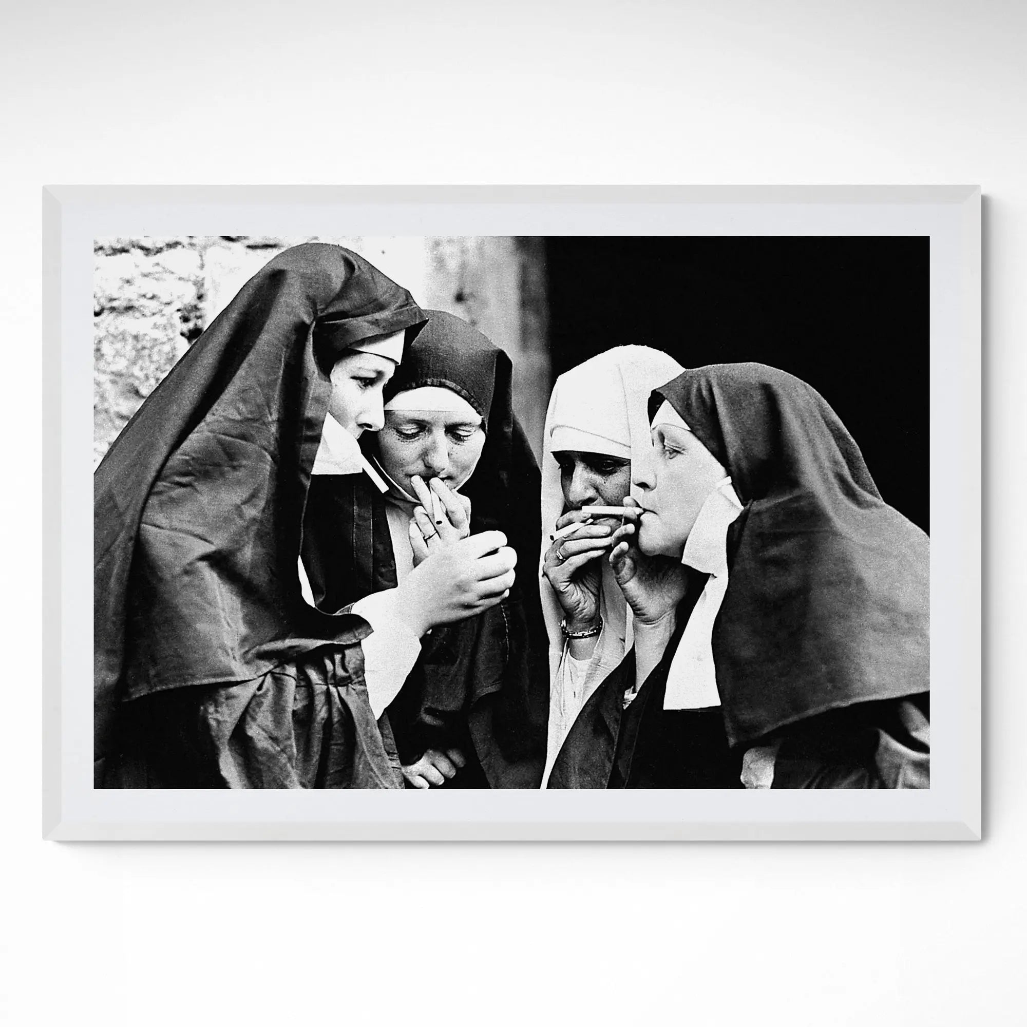 Smoking Nuns 1950