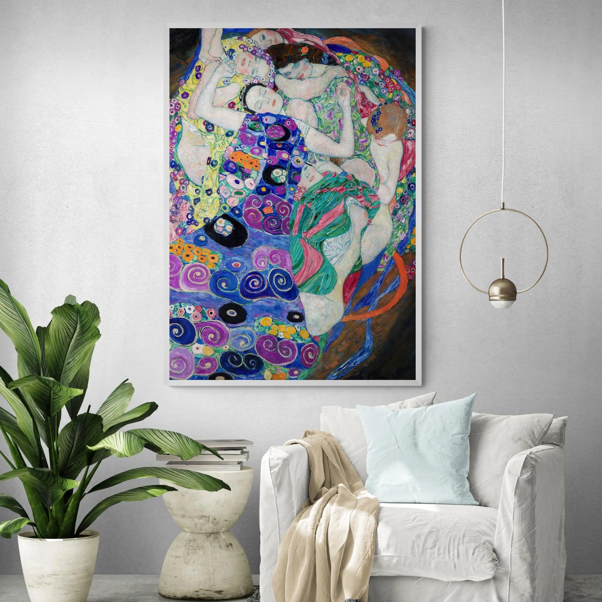 The Maiden 1913 by Gustav Klimt