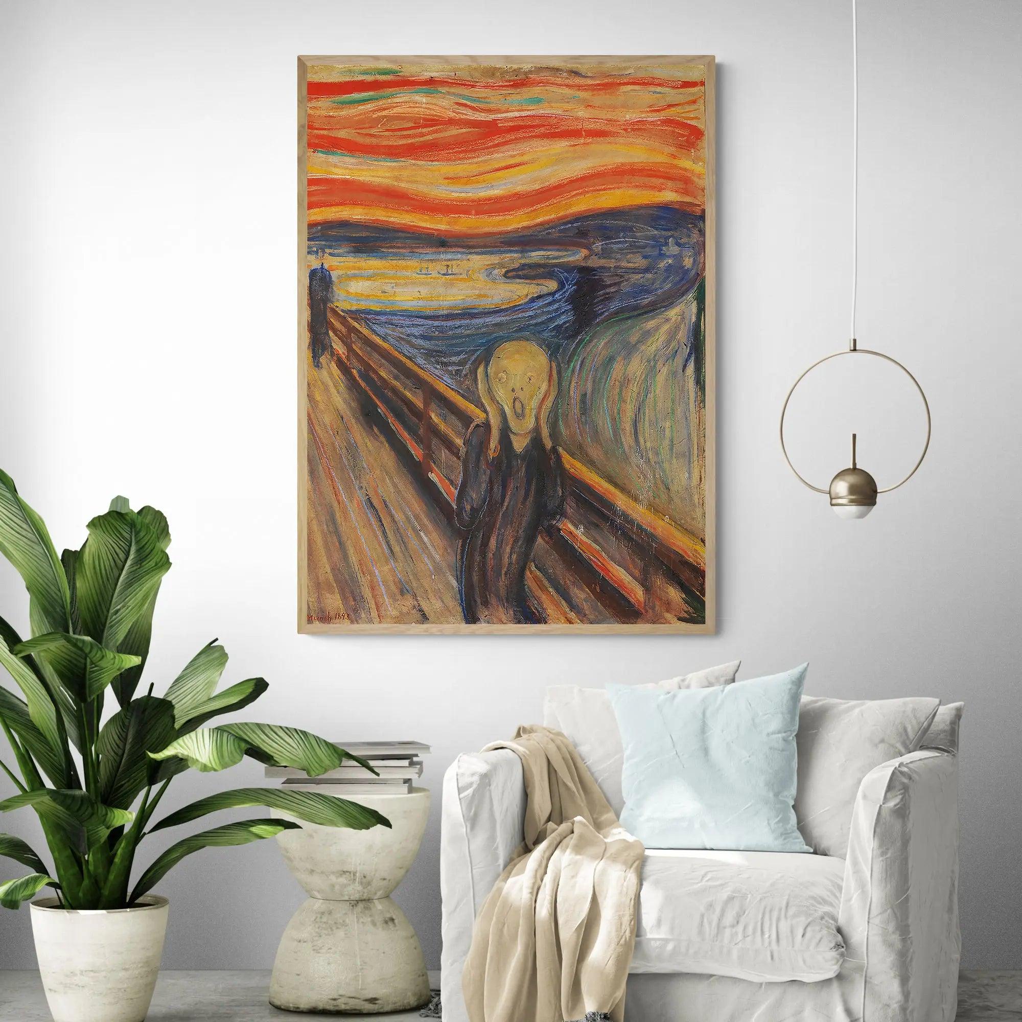 The Scream 1893 by Edvard Munch