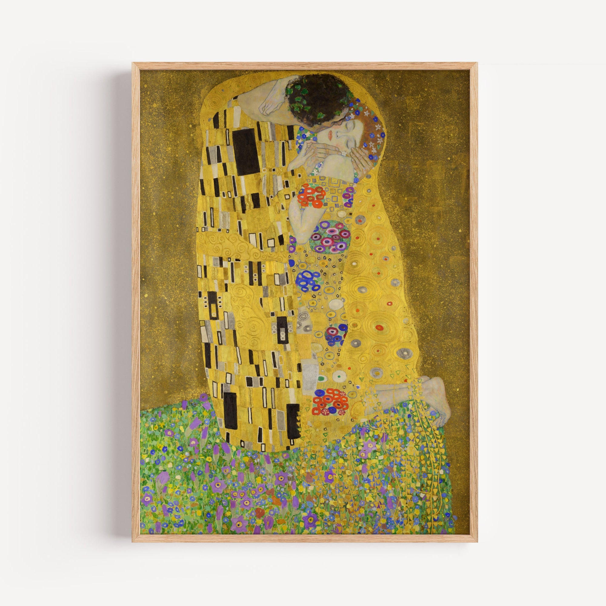 The Kiss 1907-1908 by Gustav Klimt