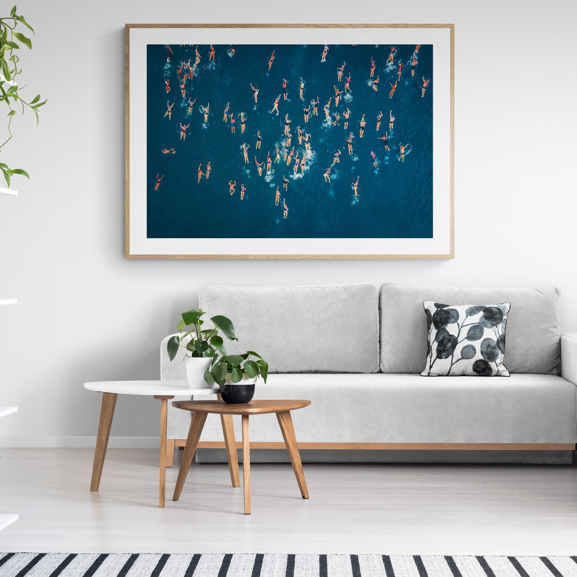 The Swimmers - White Border