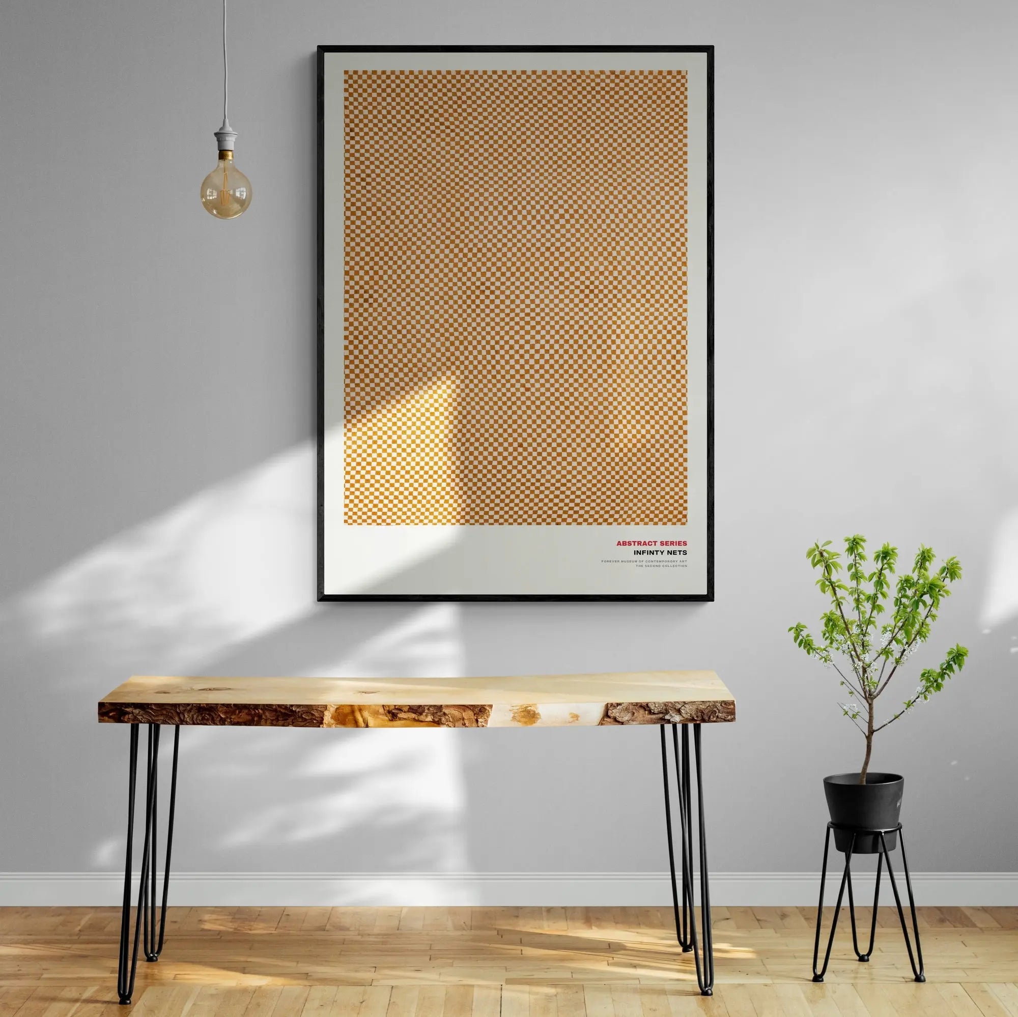 Vintage Japanese Abstract Art Print