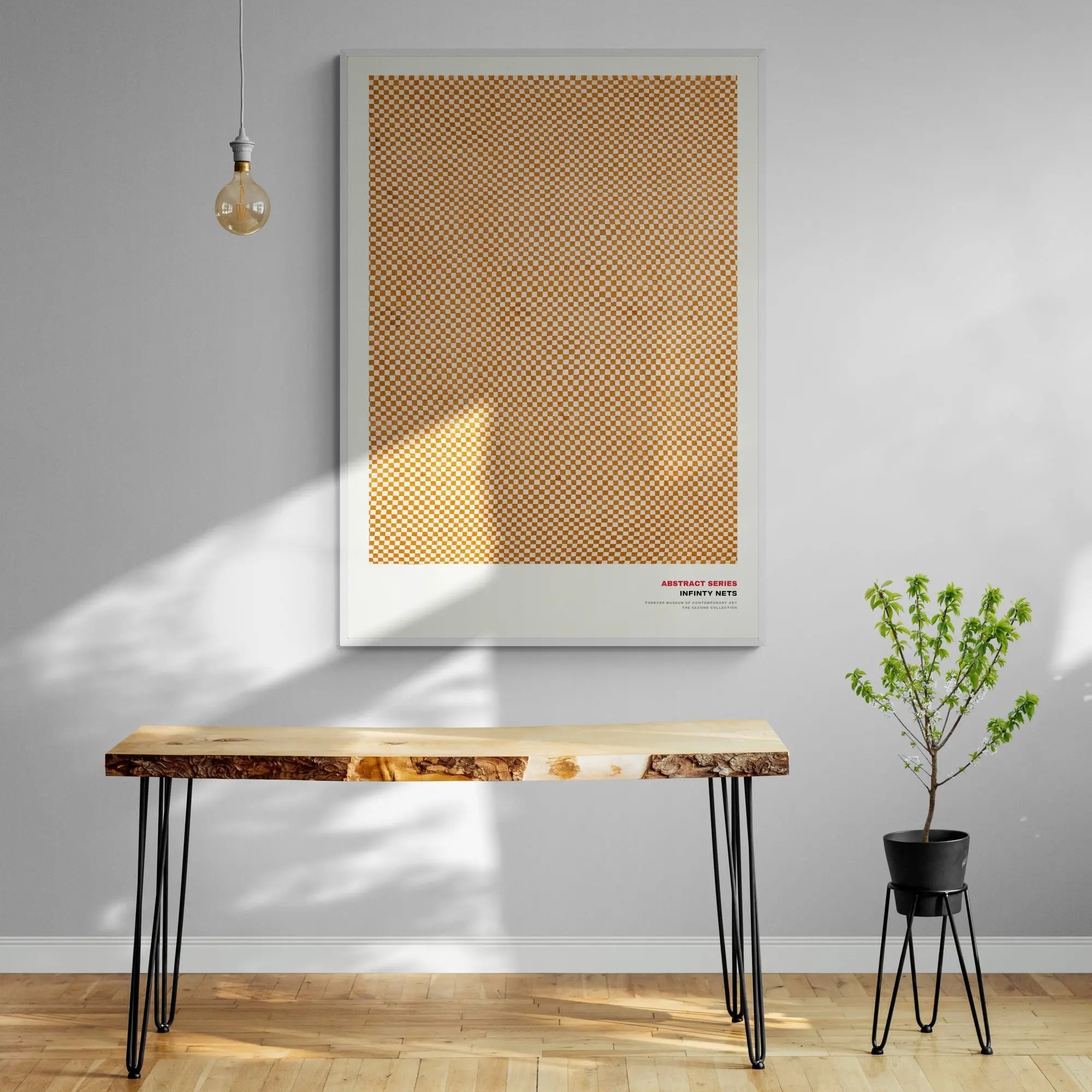 Vintage Japanese Abstract Art Print