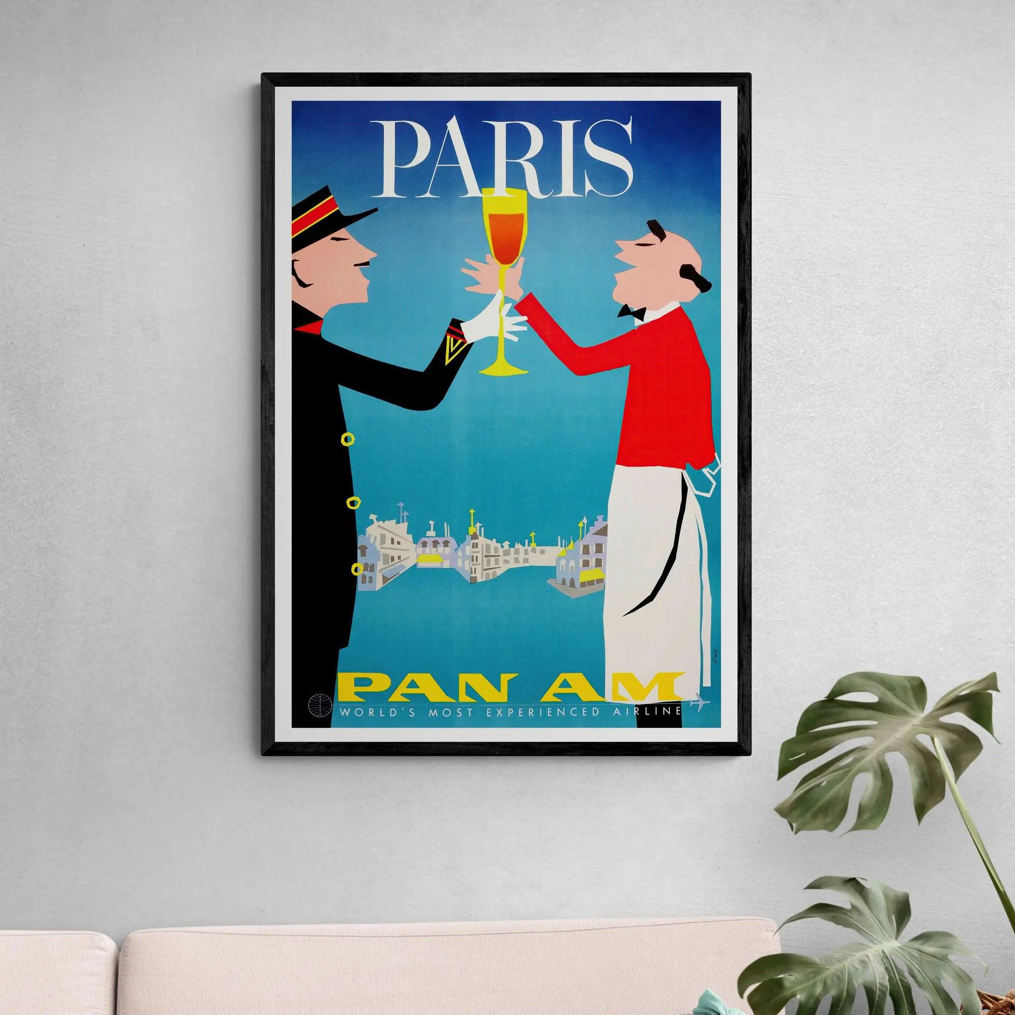 Vintage Paris Poster