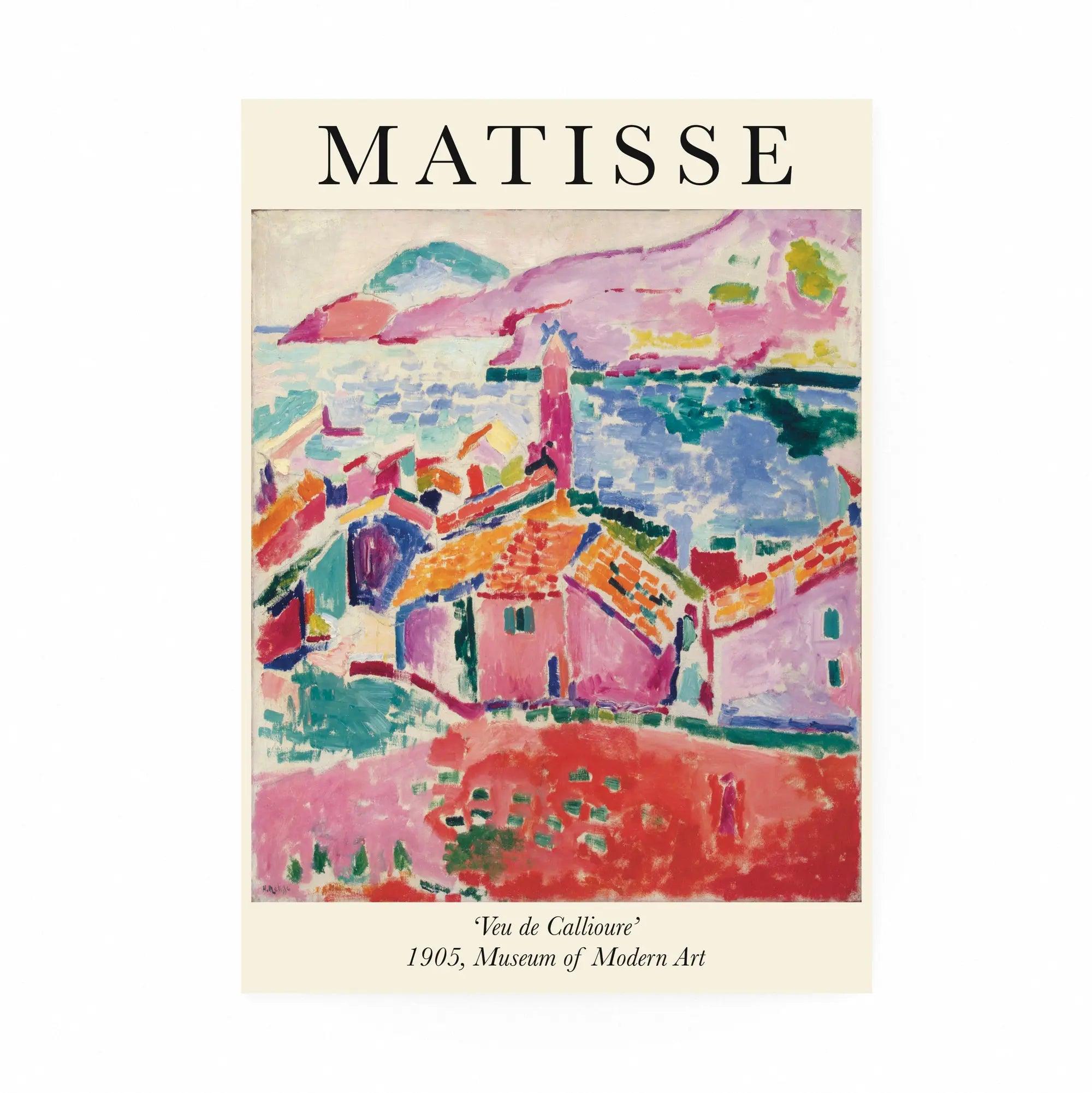 Vue de Collioure by Henri Matisse