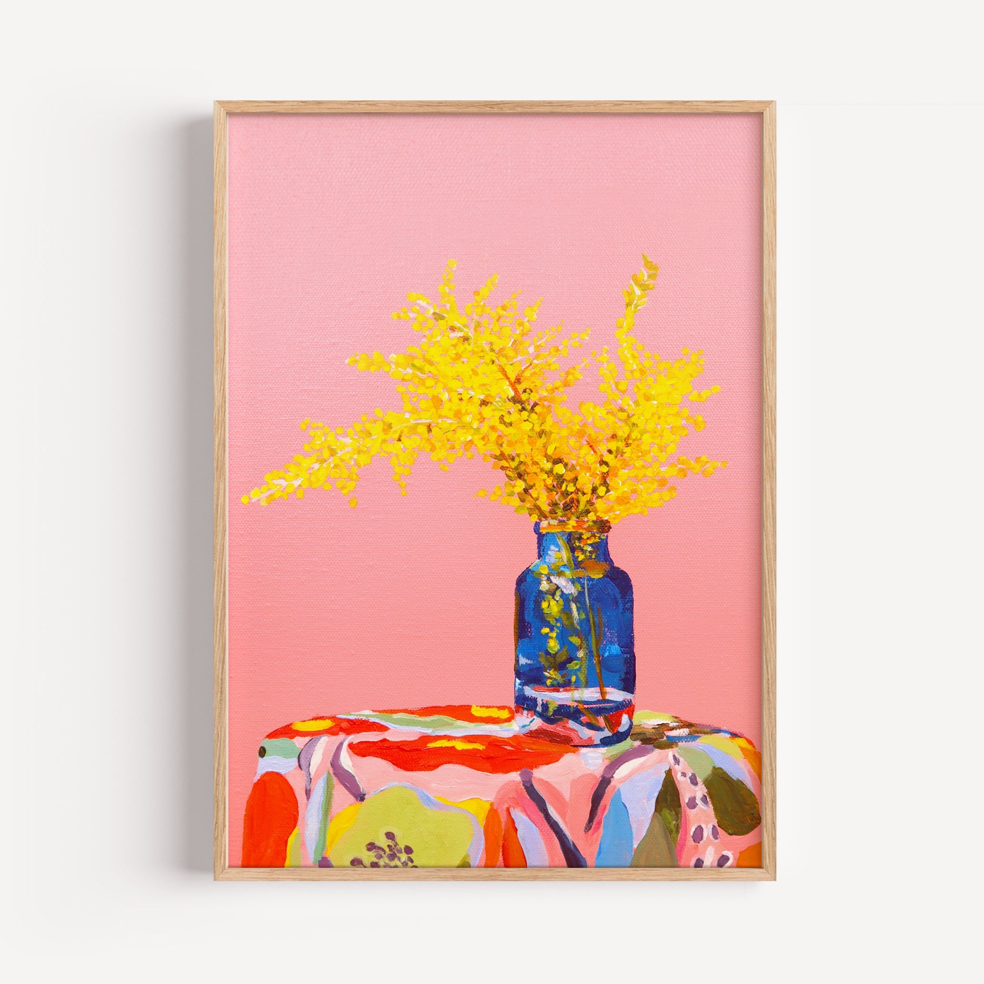 Wattle Still Life by Julia Ockert