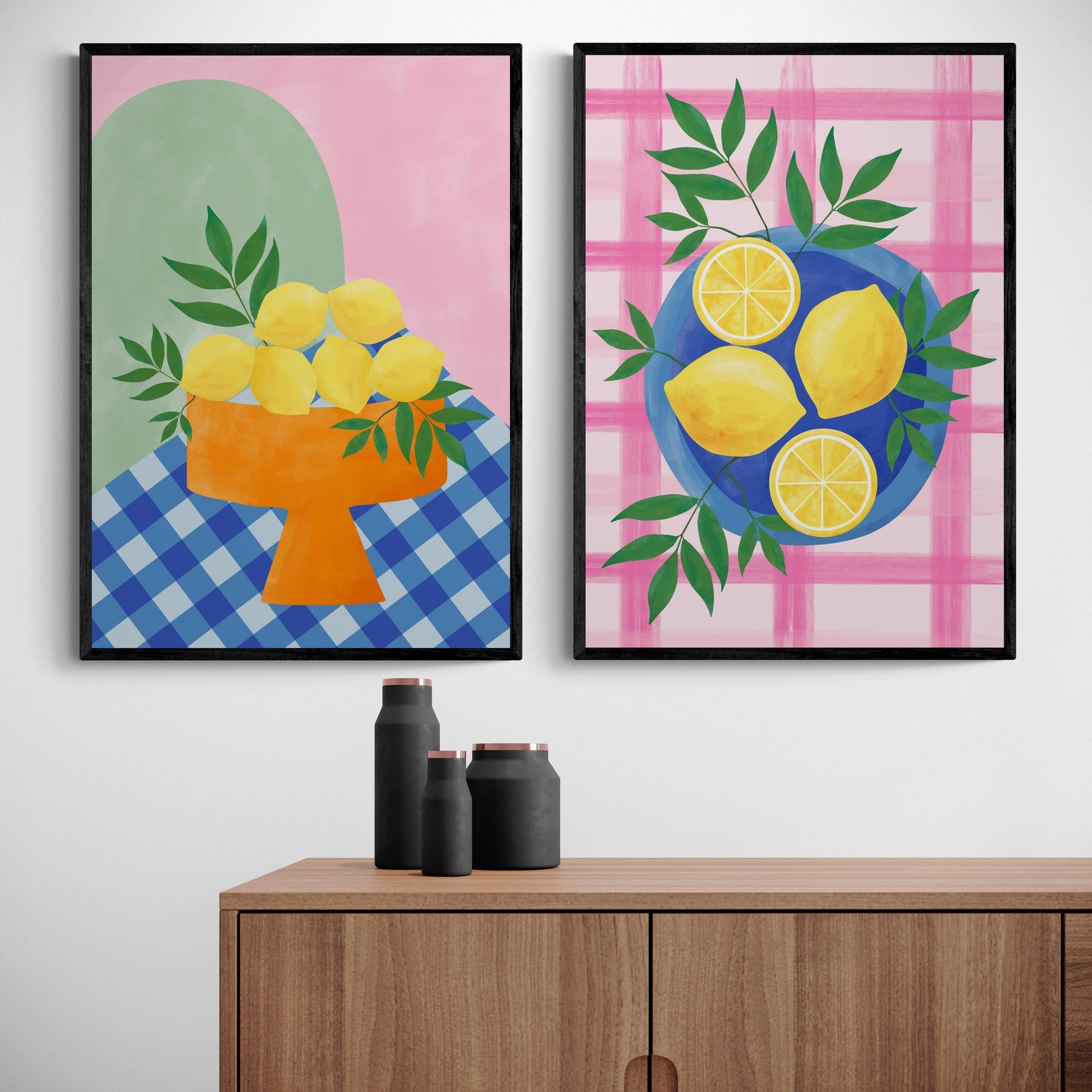 Summer Lemons Set by Elena Ristova