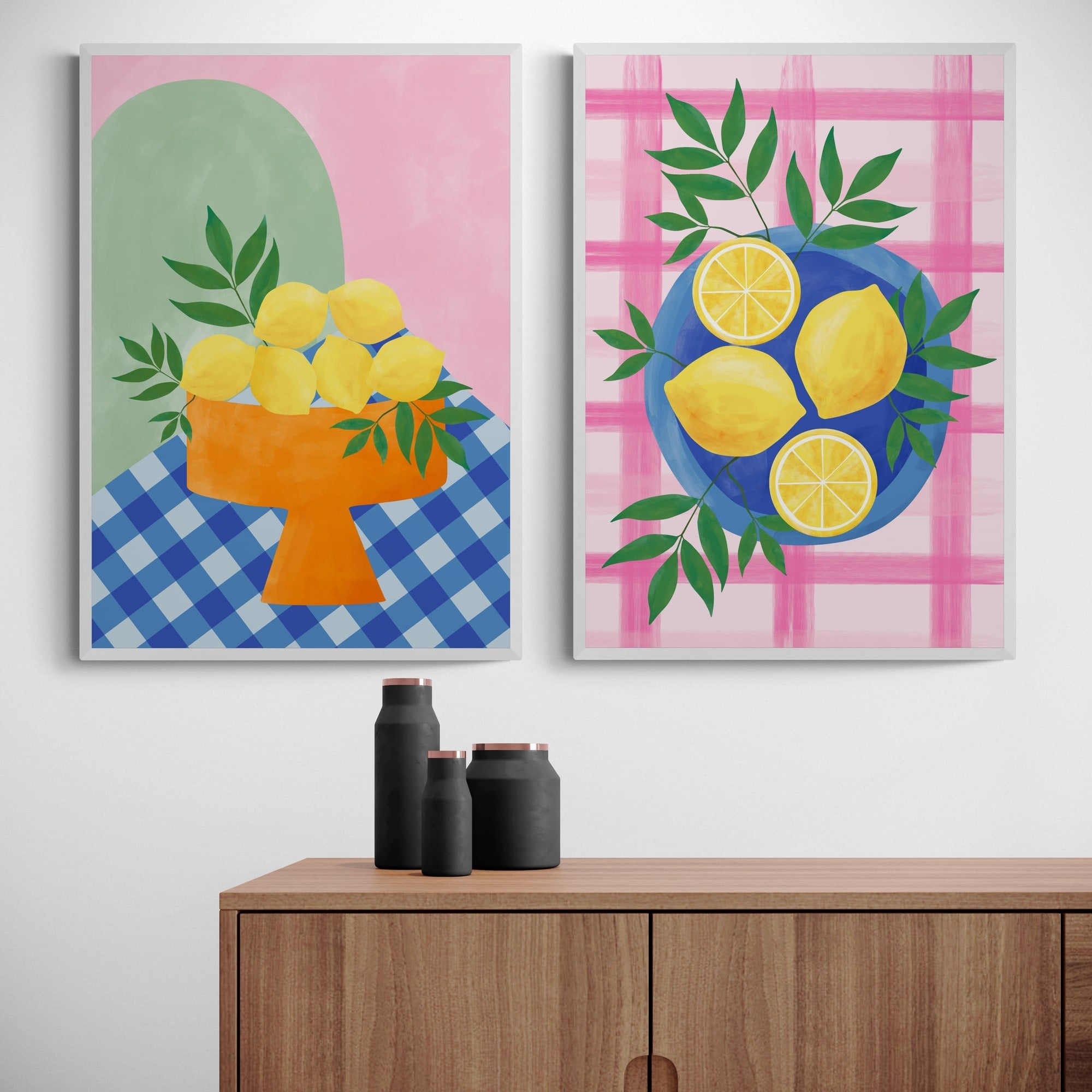 Summer Lemons Set by Elena Ristova