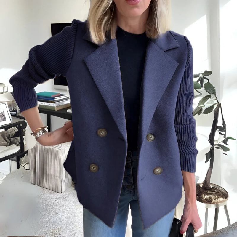Halina™ | Elegancka Marynarka Swetrowa