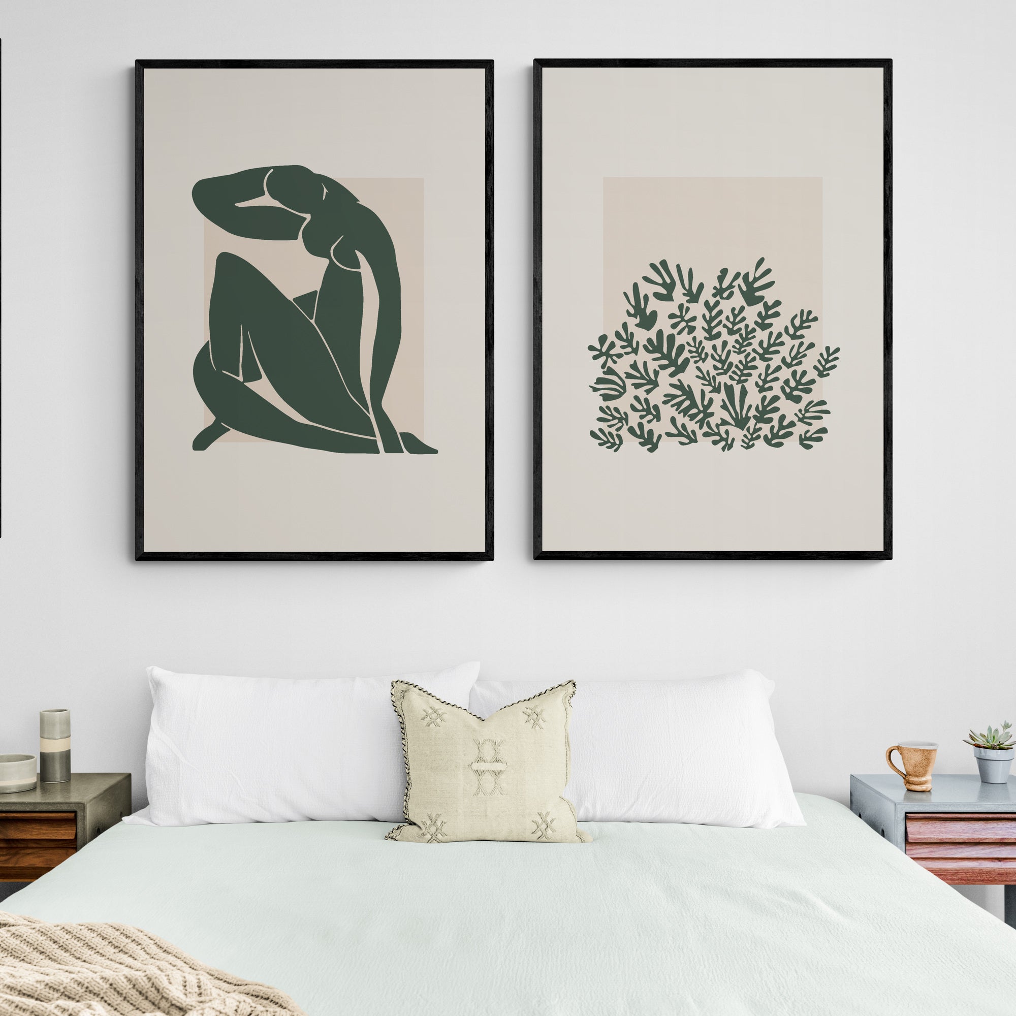 Olive Koraal + Naakt Set by Matisse