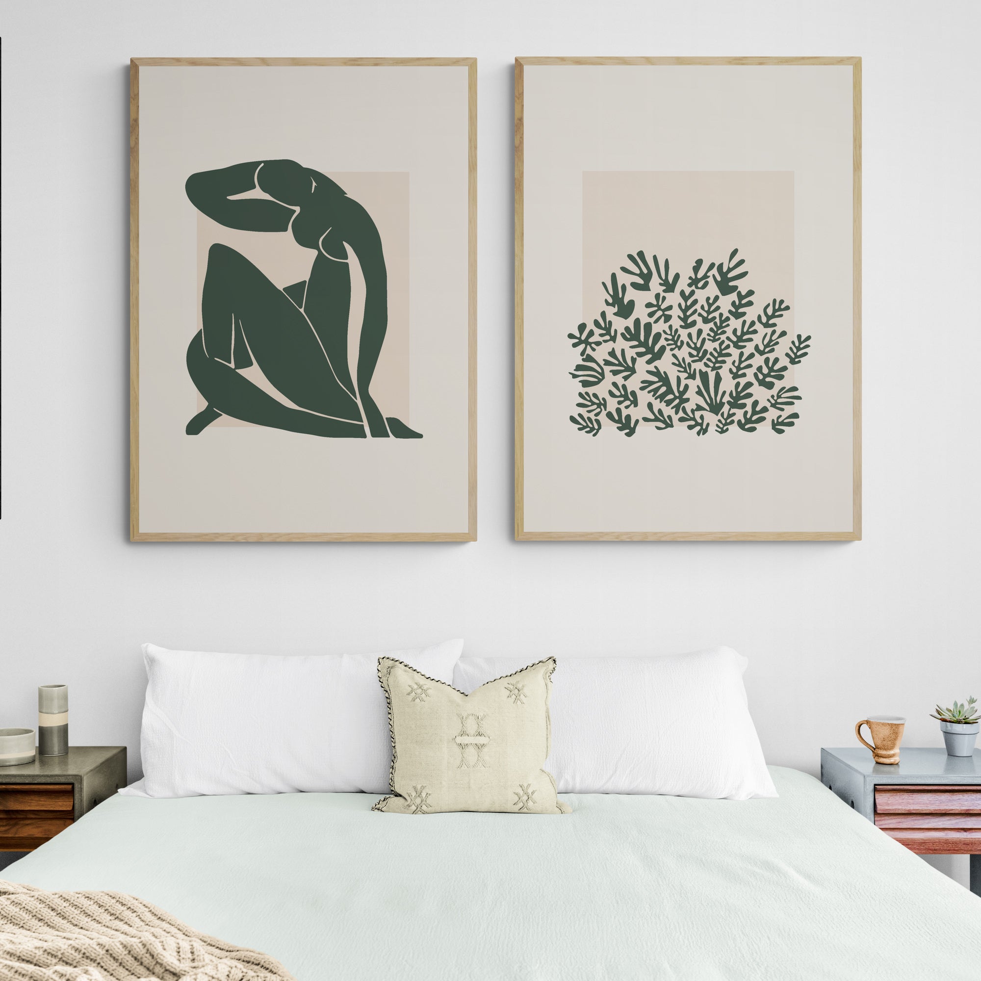 Olive Koraal + Naakt Set by Matisse