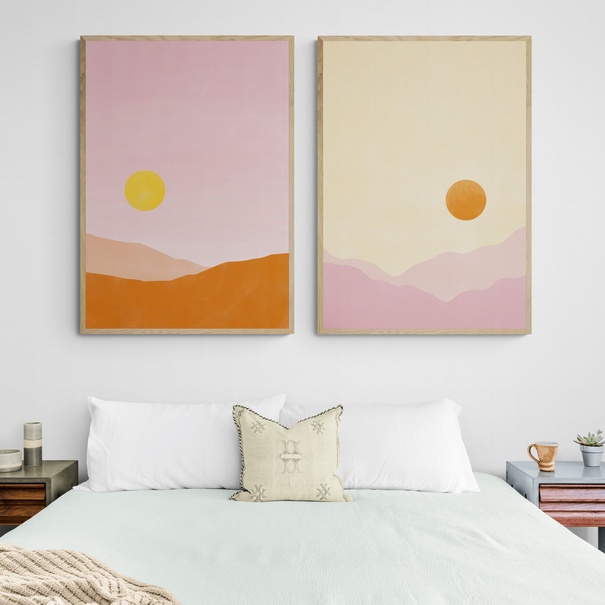 Sunset Pastel Set by Elena Ristova