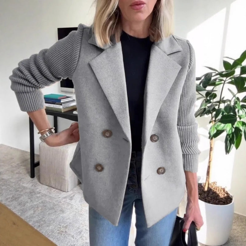 Halina™ | Elegancka Marynarka Swetrowa