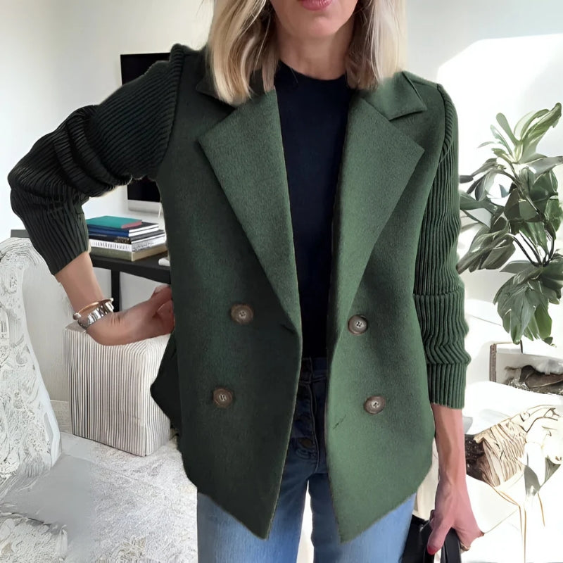 Halina™ | Elegancka Marynarka Swetrowa