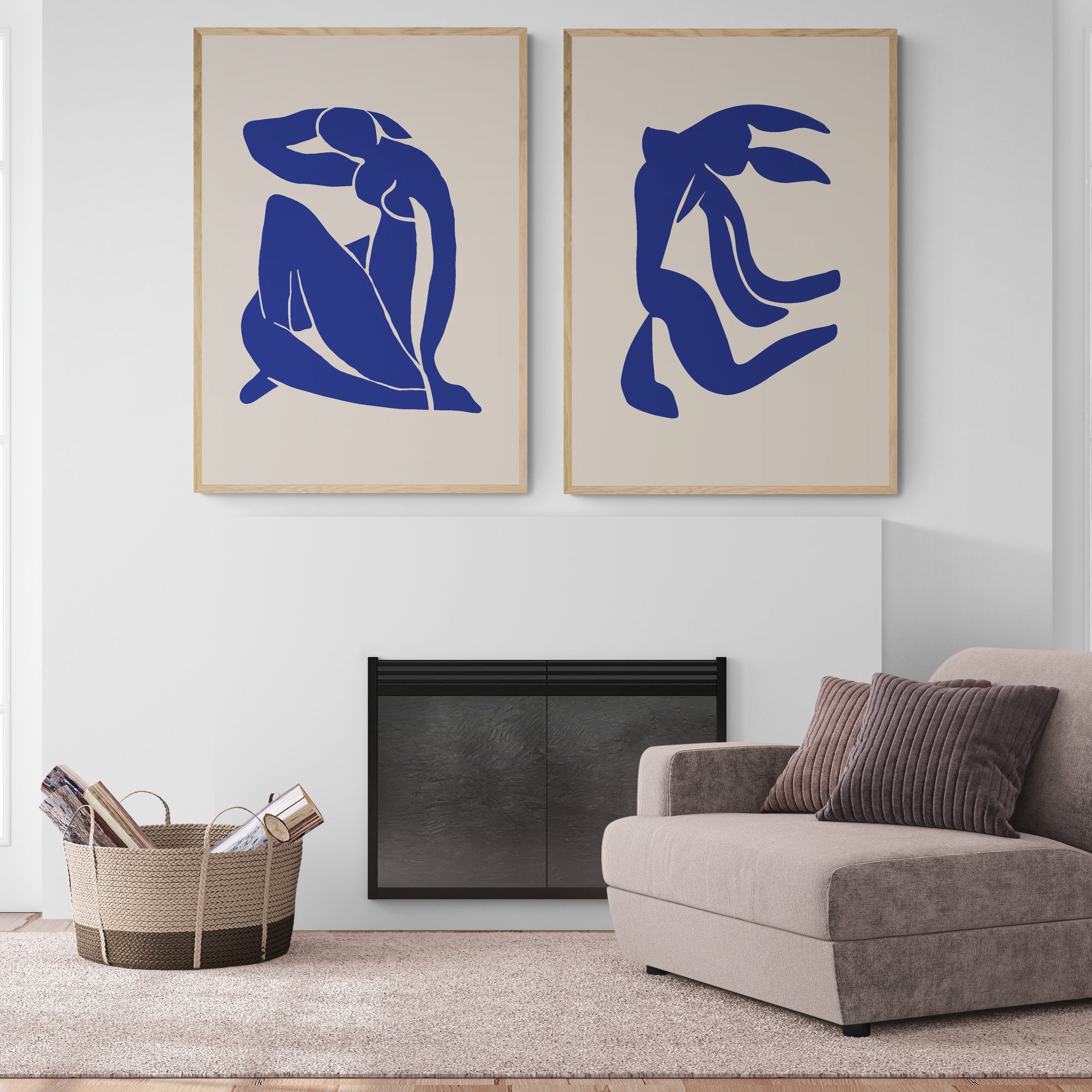 The Knipkunst by Henri Matisse Set of 2