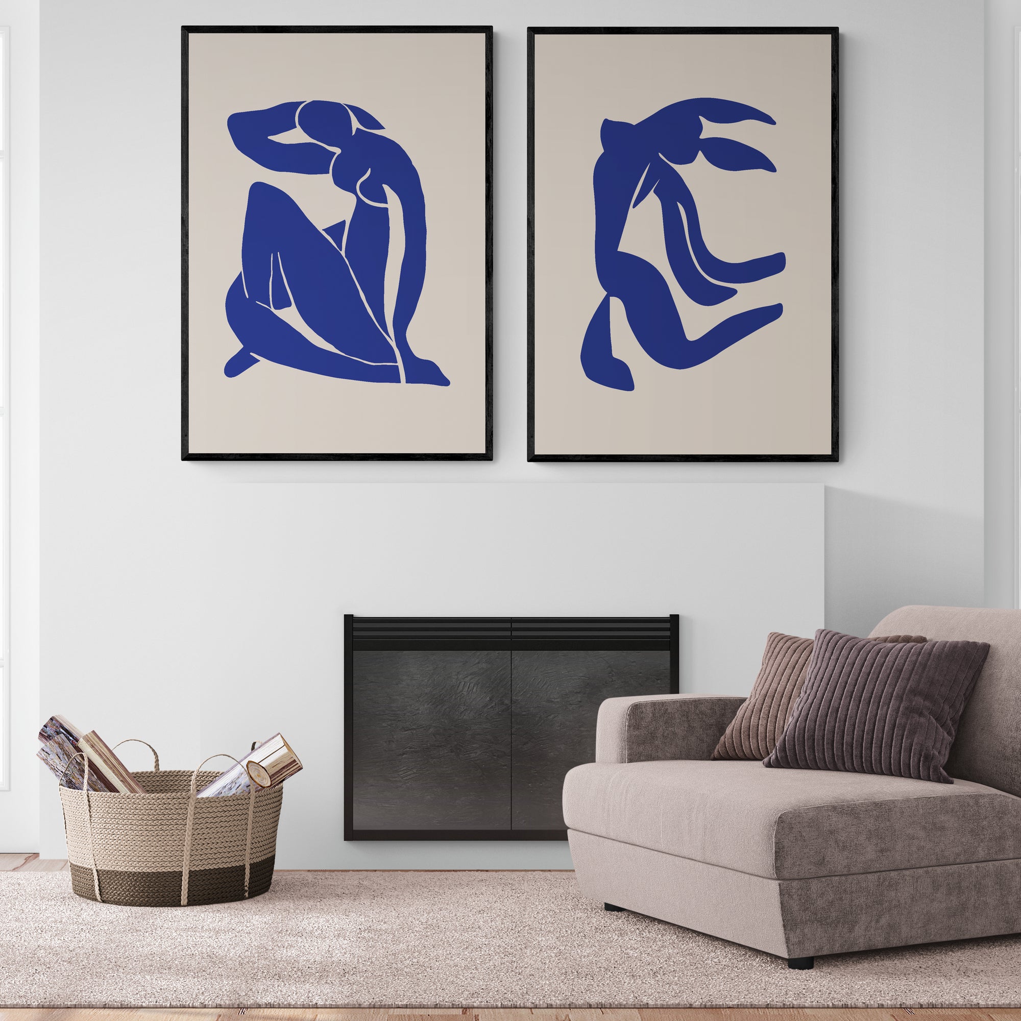 The Knipkunst by Henri Matisse Set of 2