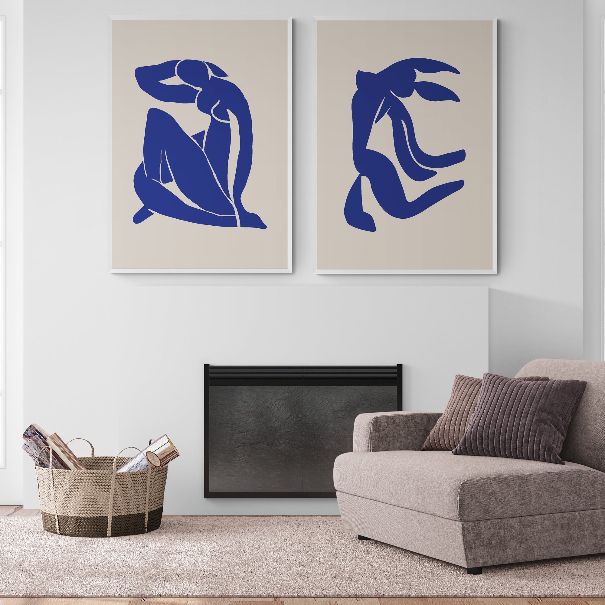 The Knipkunst by Henri Matisse Set of 2