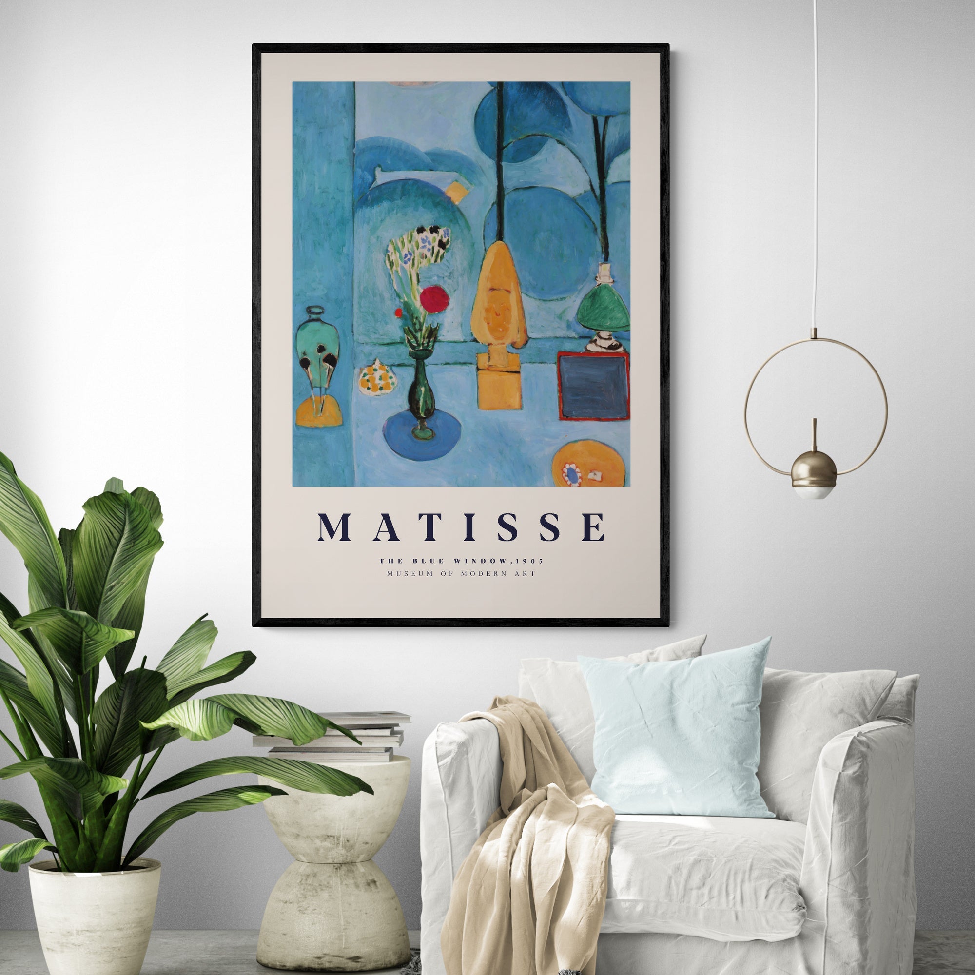 The Blauw Window by Henri Matisse