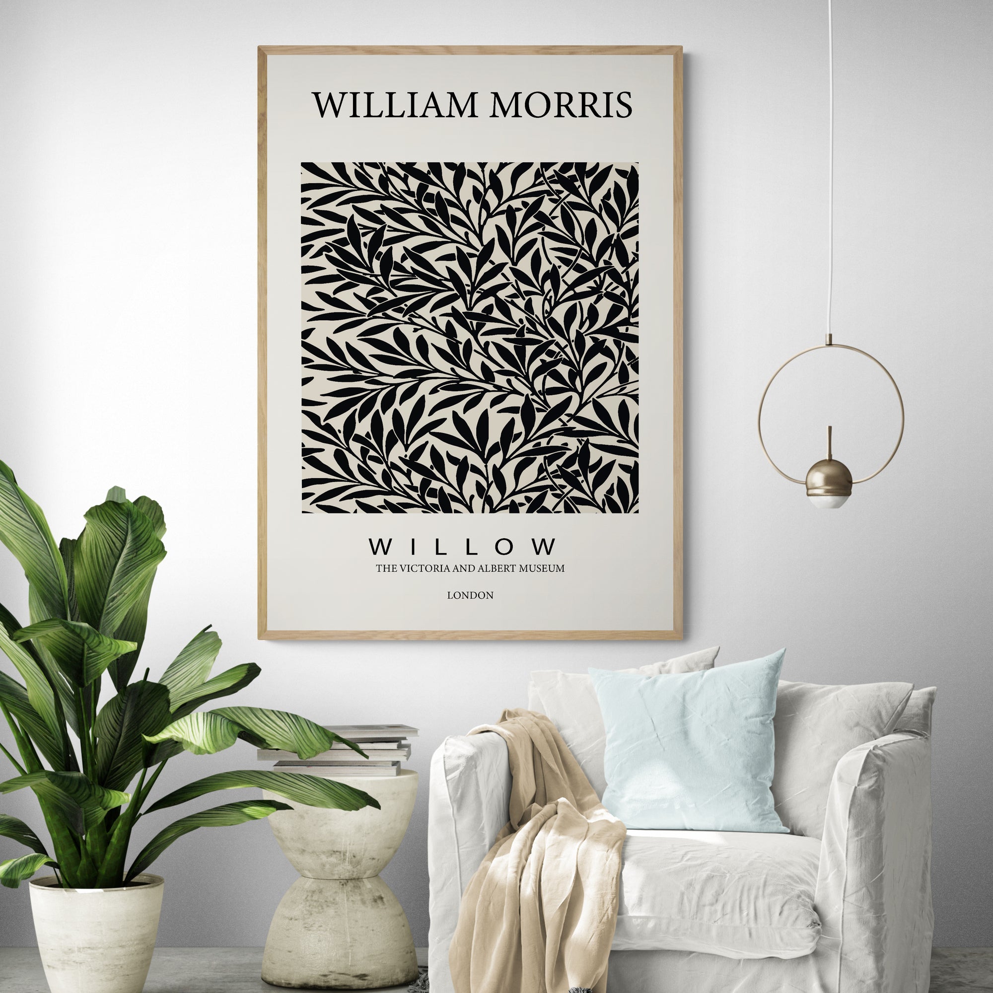 Black Willow by William Morris Art Print
